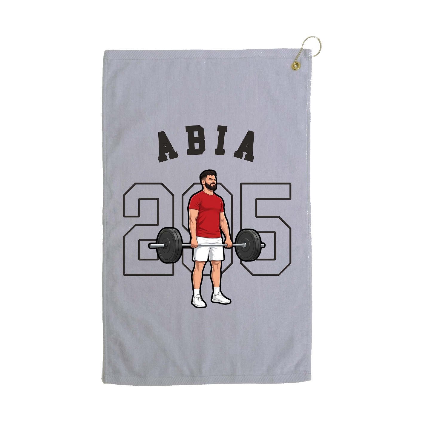 Golf Towel — Shirsey Arch in Grey