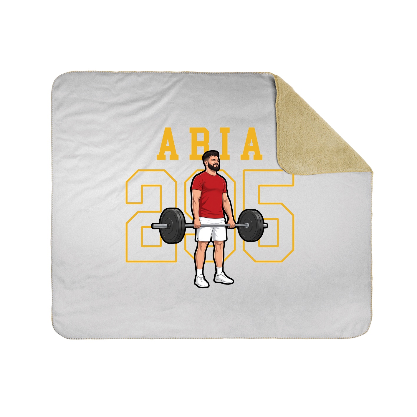 50x60 Sherpa Lined Throw Blanket