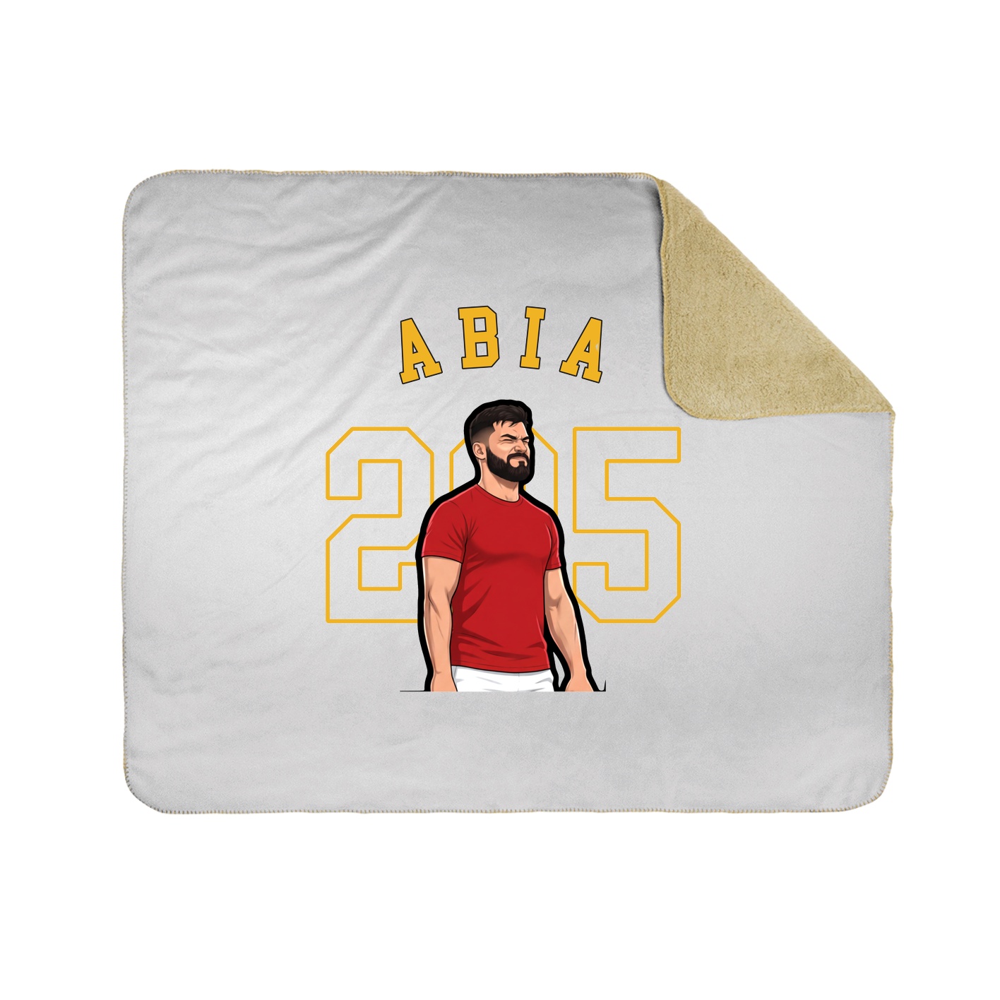 50x60 Sherpa Lined Throw Blanket