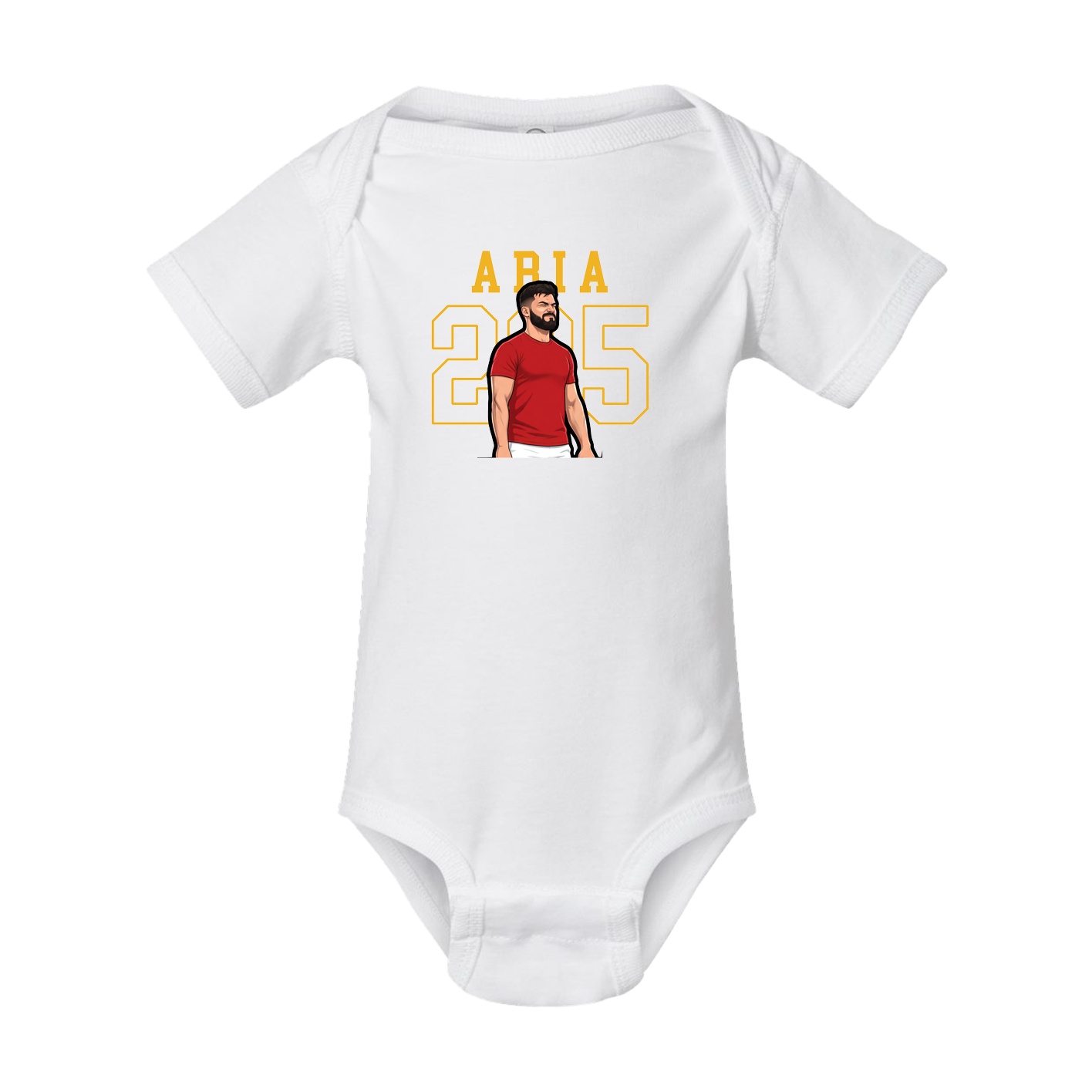 Baby Onesie — Shirsey in White