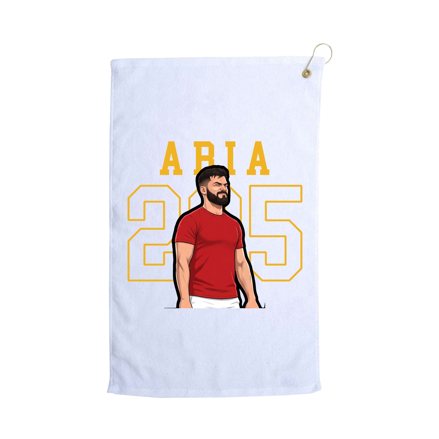 Golf Towel — Shirsey in White