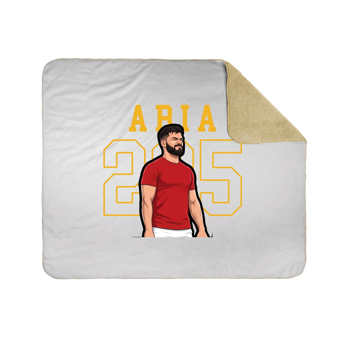 50x60 Sherpa Lined Throw Blanket