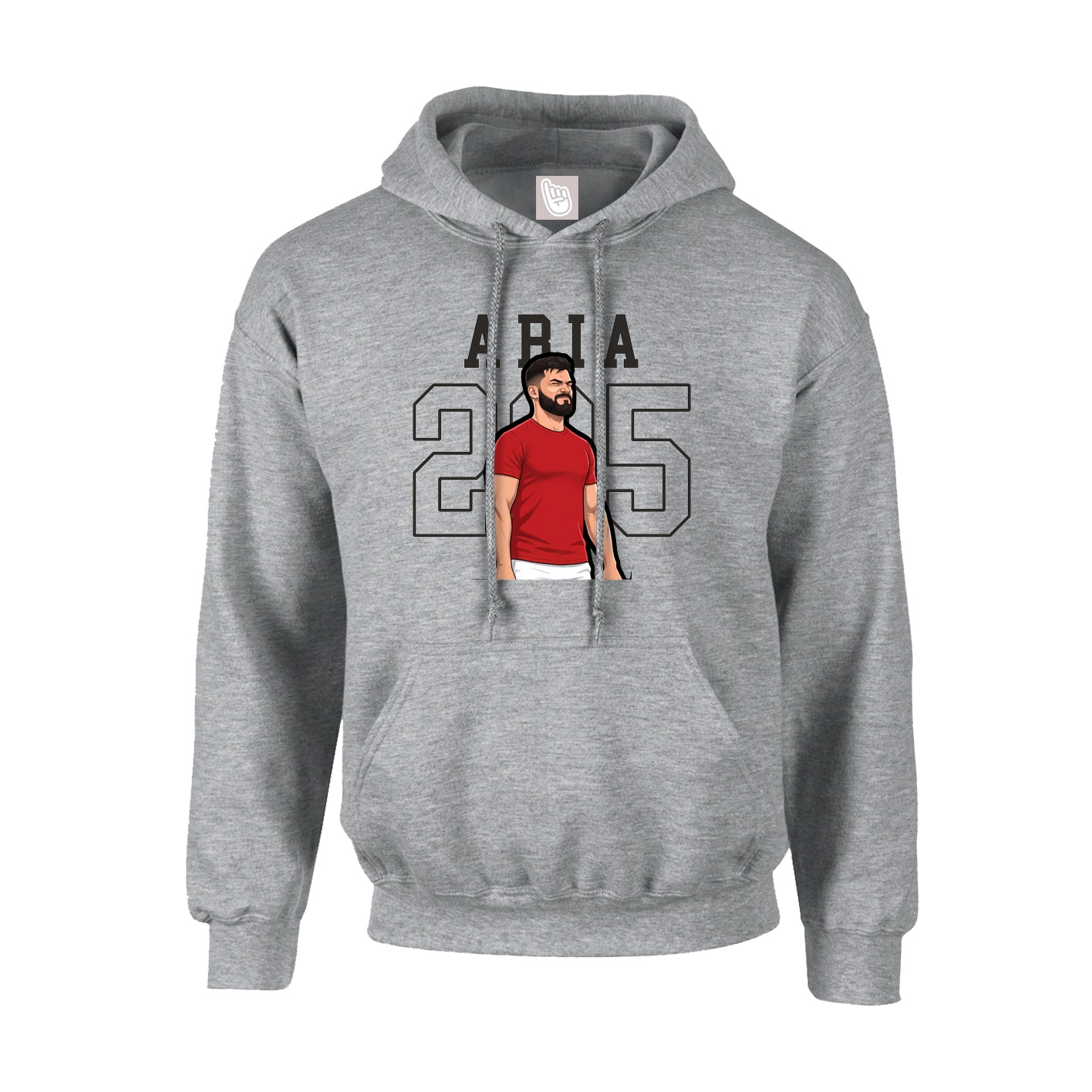 Youth Hoodie — Shirsey in Grey