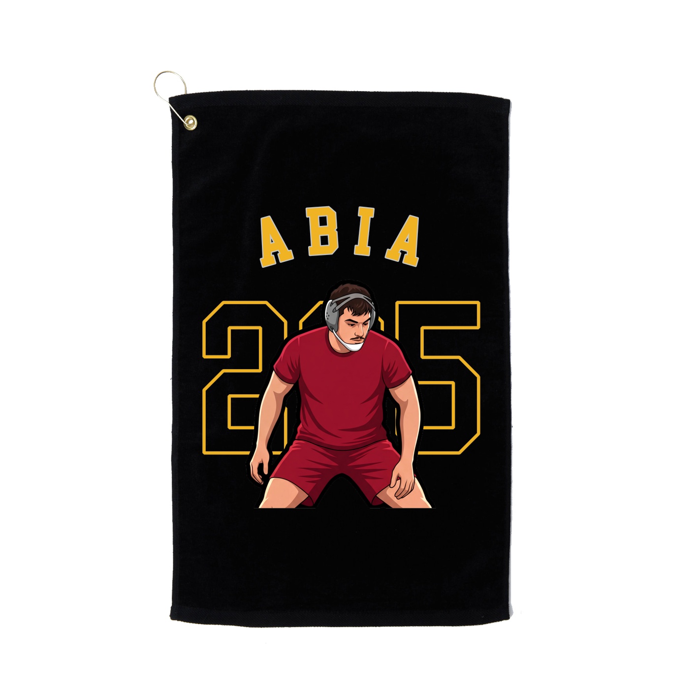 Golf Towel — Shirsey Arch in Black