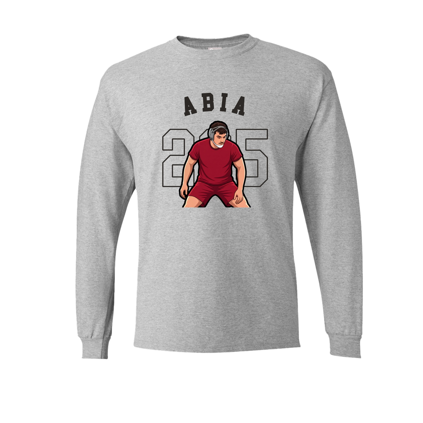Long Sleeve Tee — Shirsey Arch in Grey