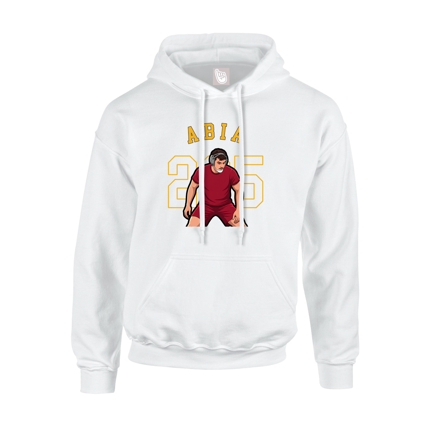 Hoodie — Shirsey Arch in White