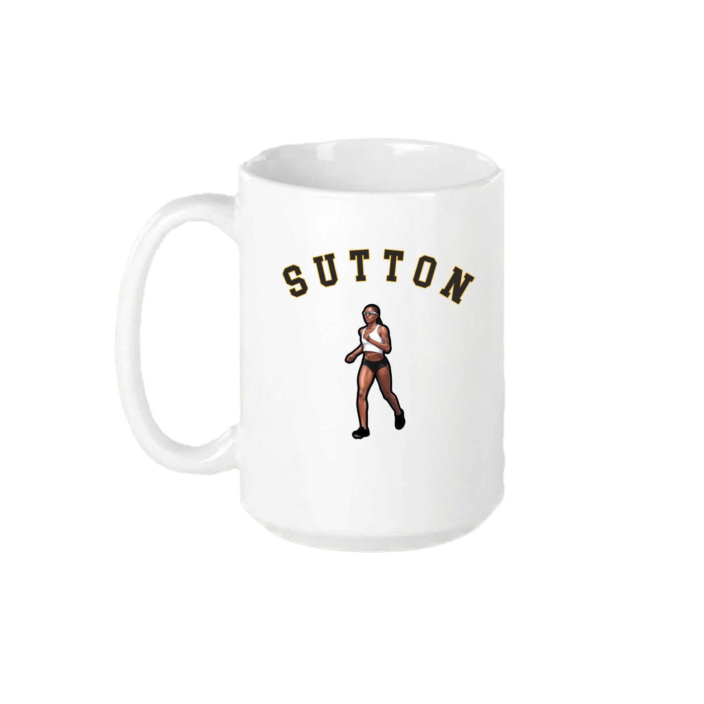 15oz Coffee Mug — Shirsey Arch in White