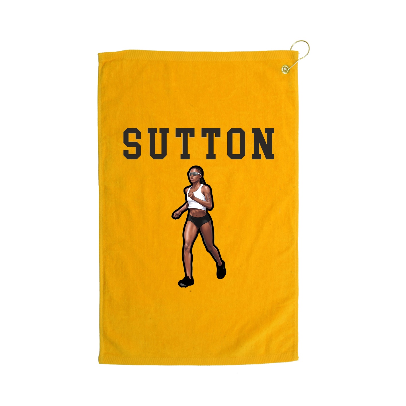 Golf Towel — Shirsey in Gold