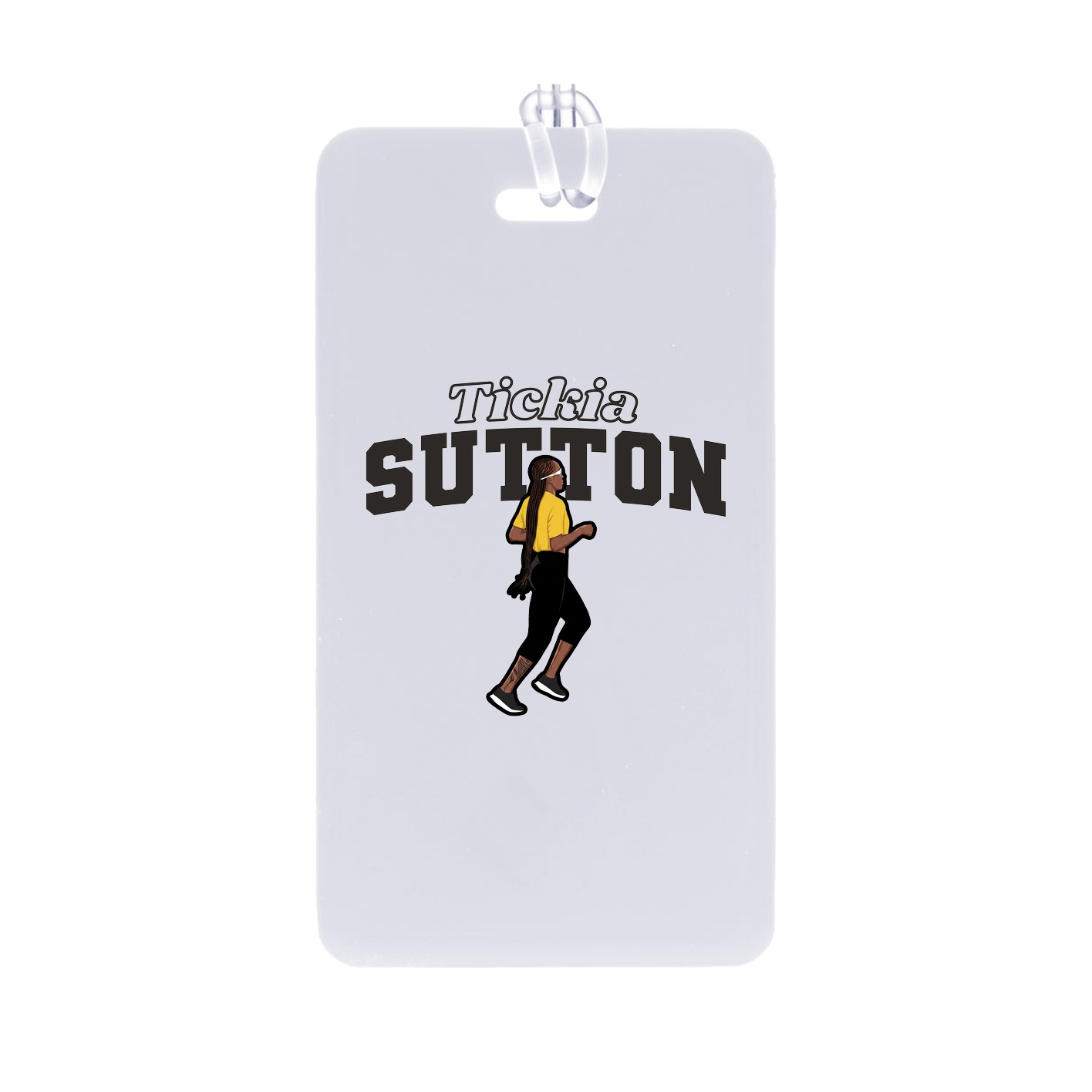 Bag Tag — Name Arch in Classic