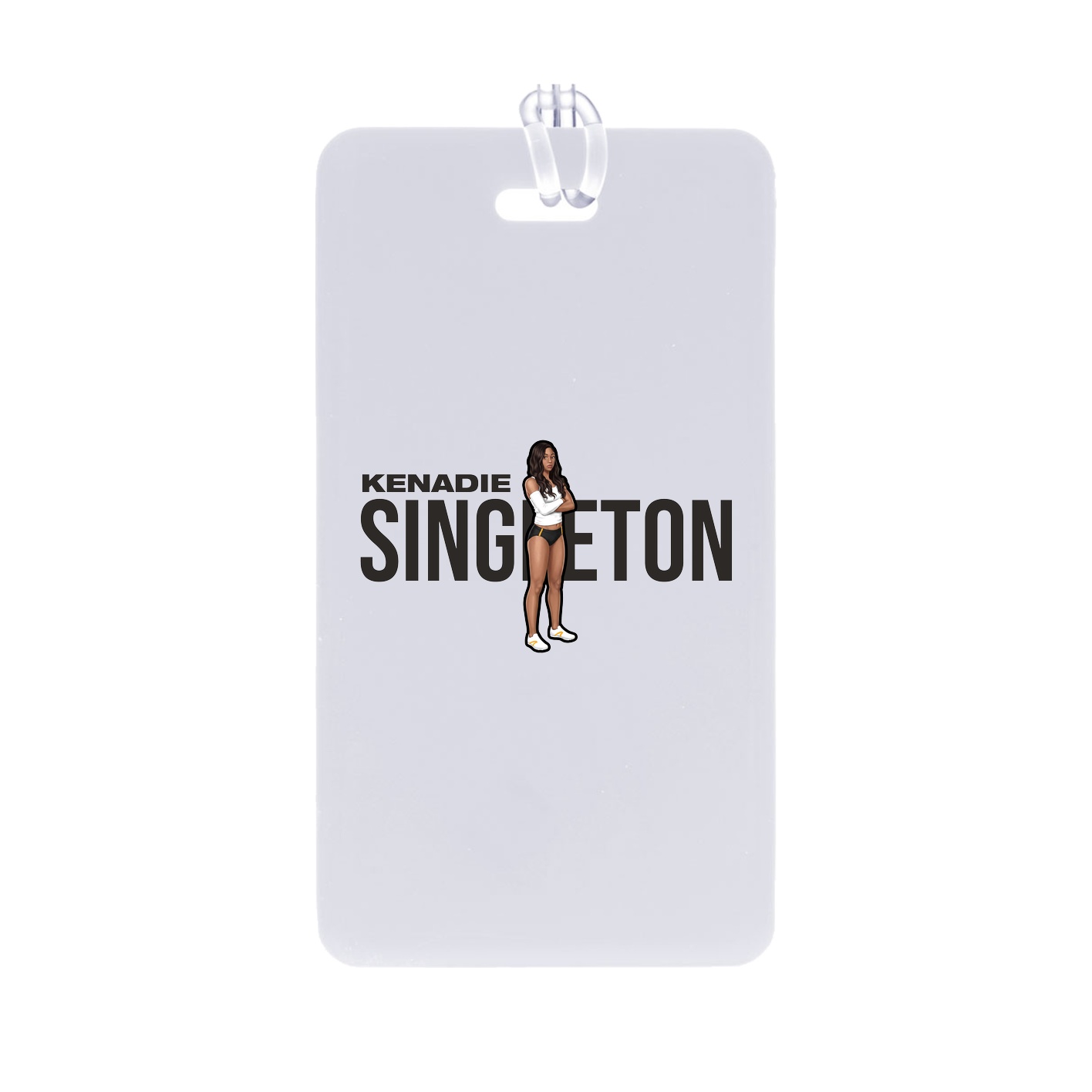 Bag Tag — Player Name in Classic