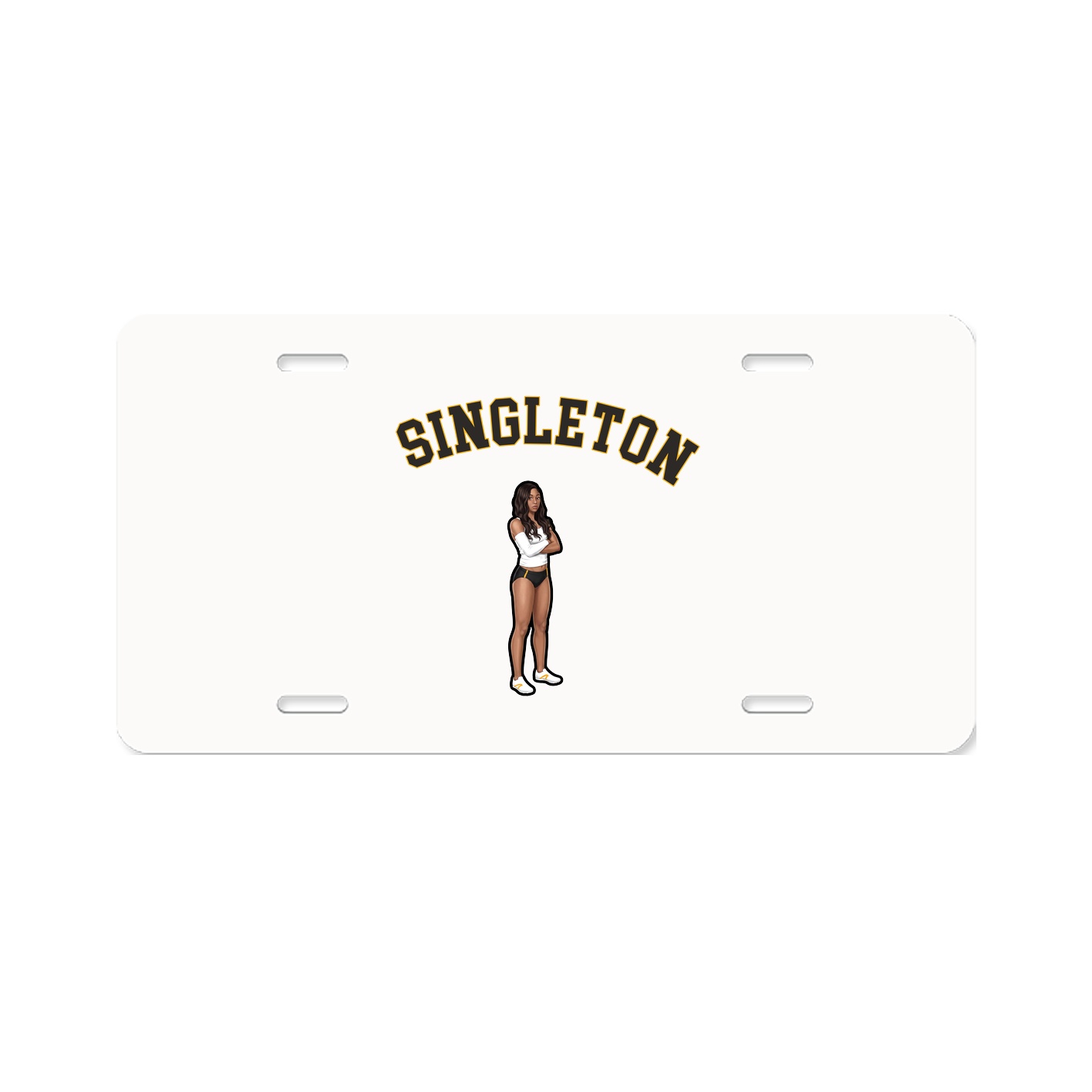 License Plate — Shirsey Arch in Classic