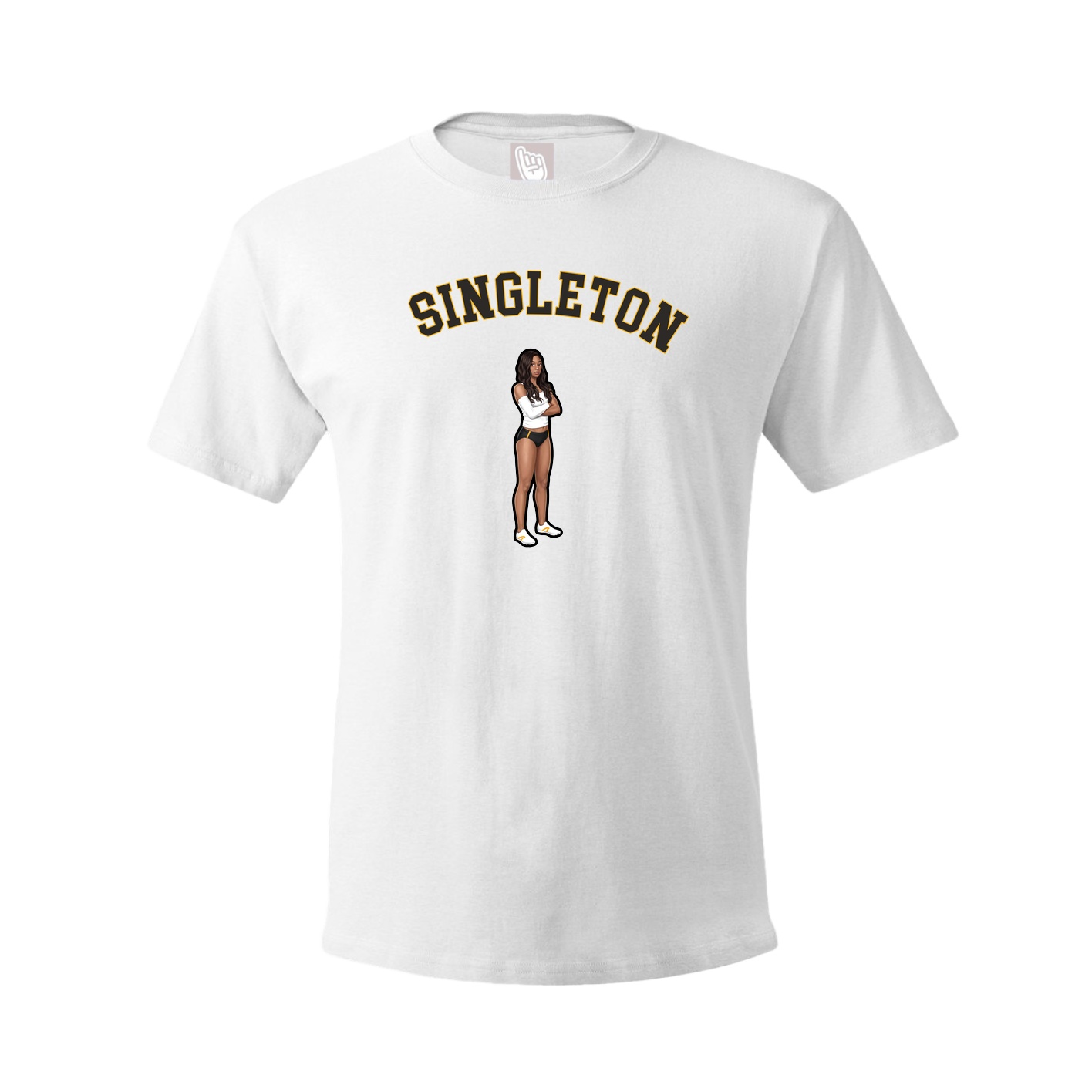 Tee — Shirsey Arch in White