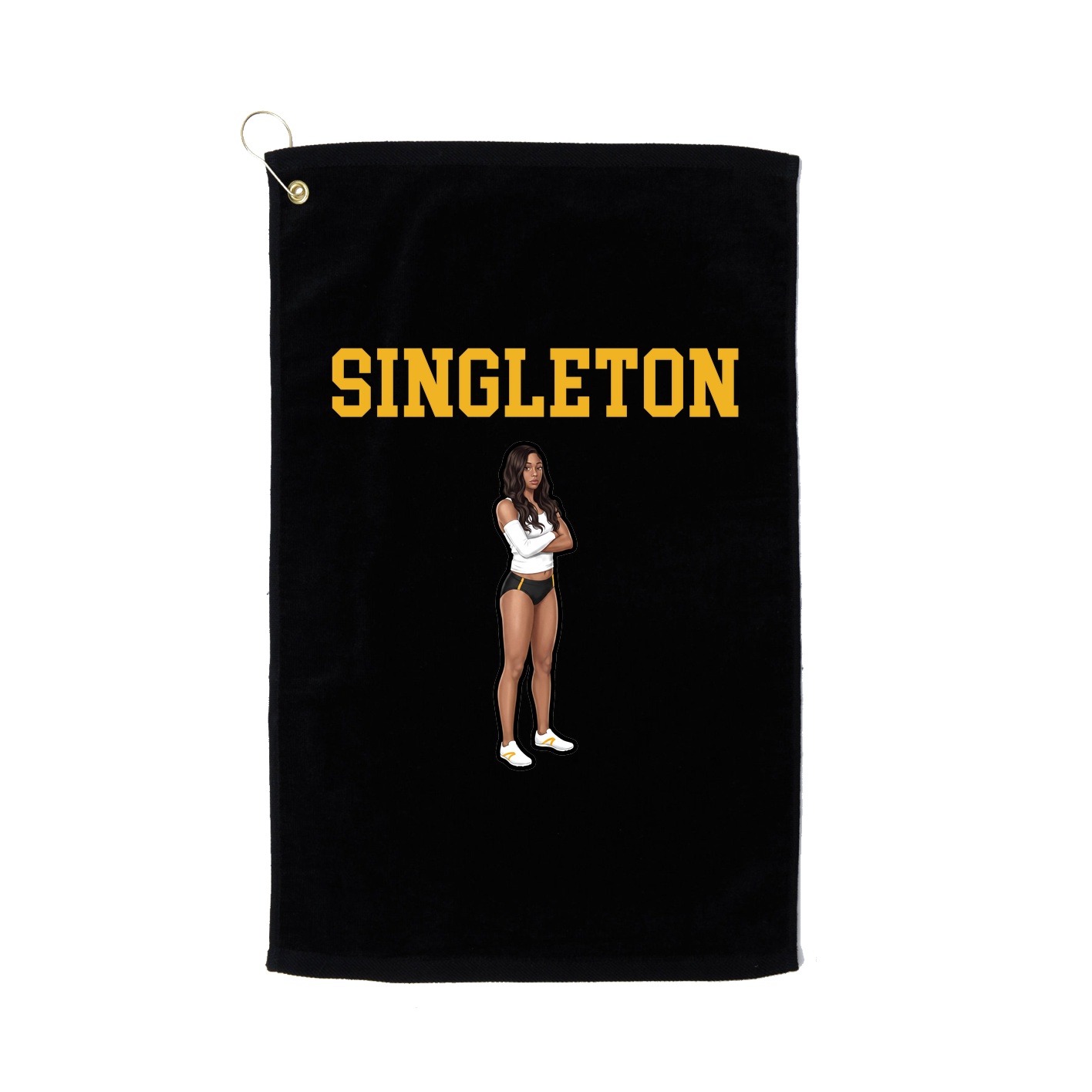 Golf Towel — Shirsey in Black