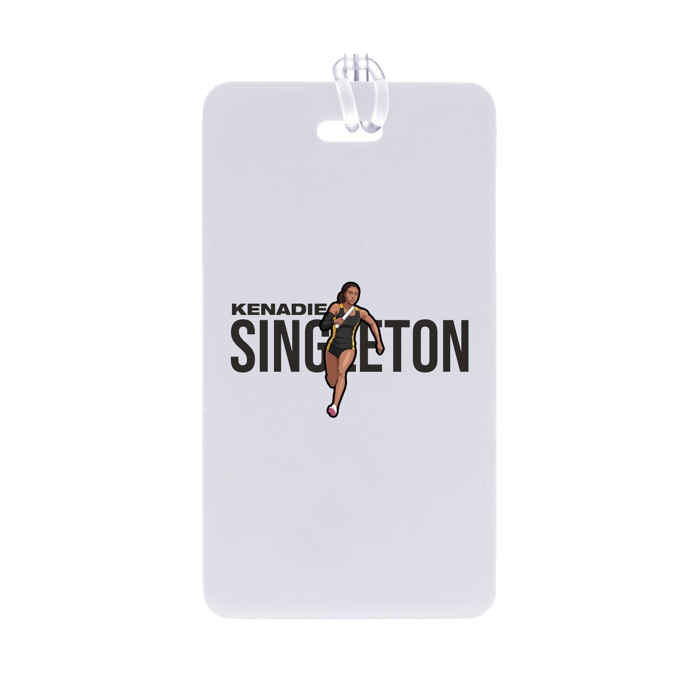 Bag Tag — Player Name in Classic