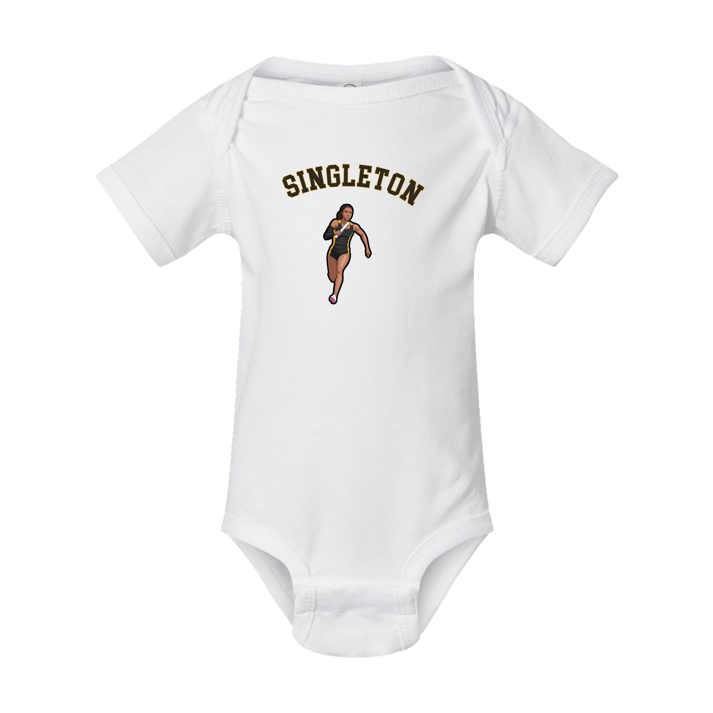 Baby Onesie — Shirsey Arch in White