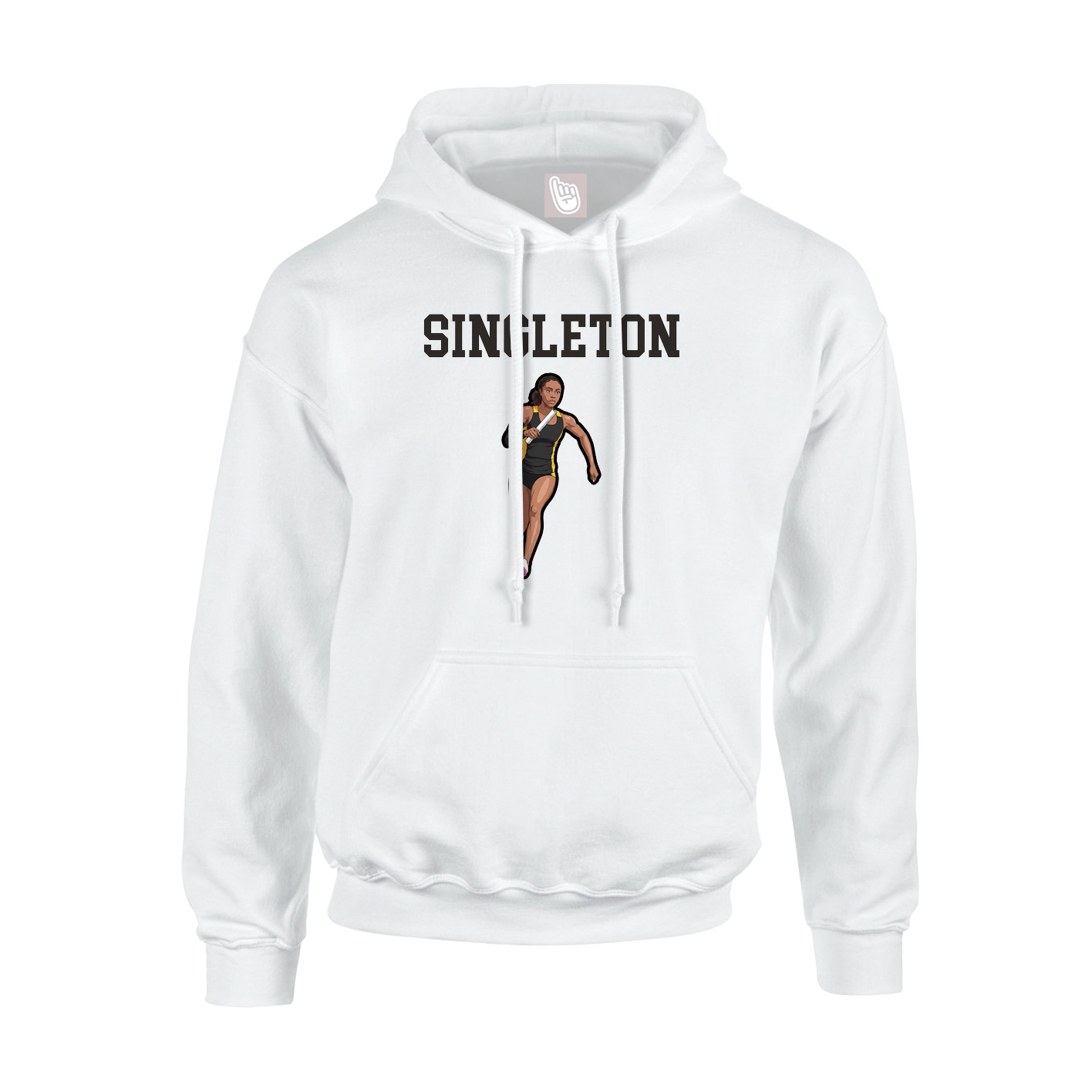 Youth Hoodie — Shirsey in White