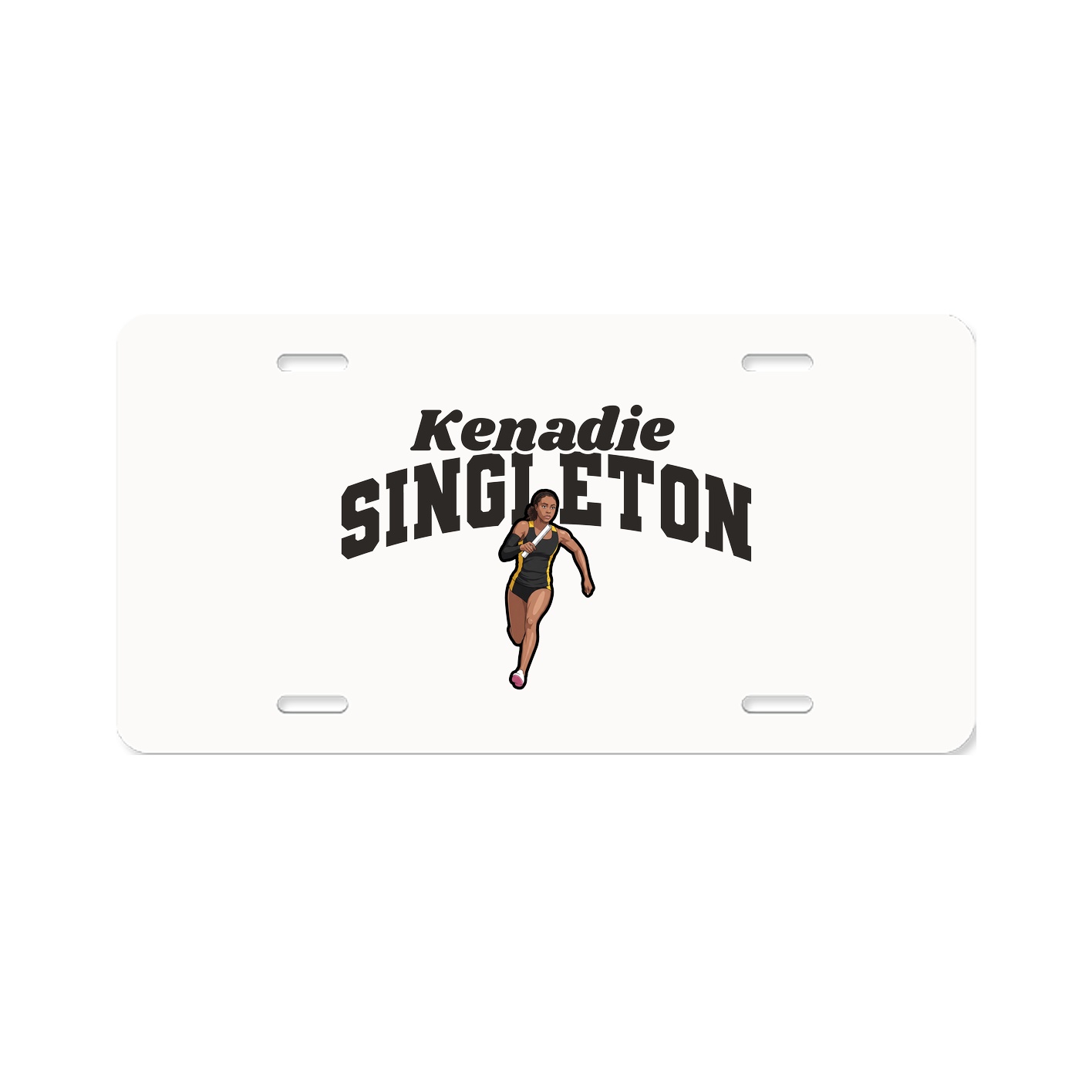 License Plate — Signature Arch in Classic