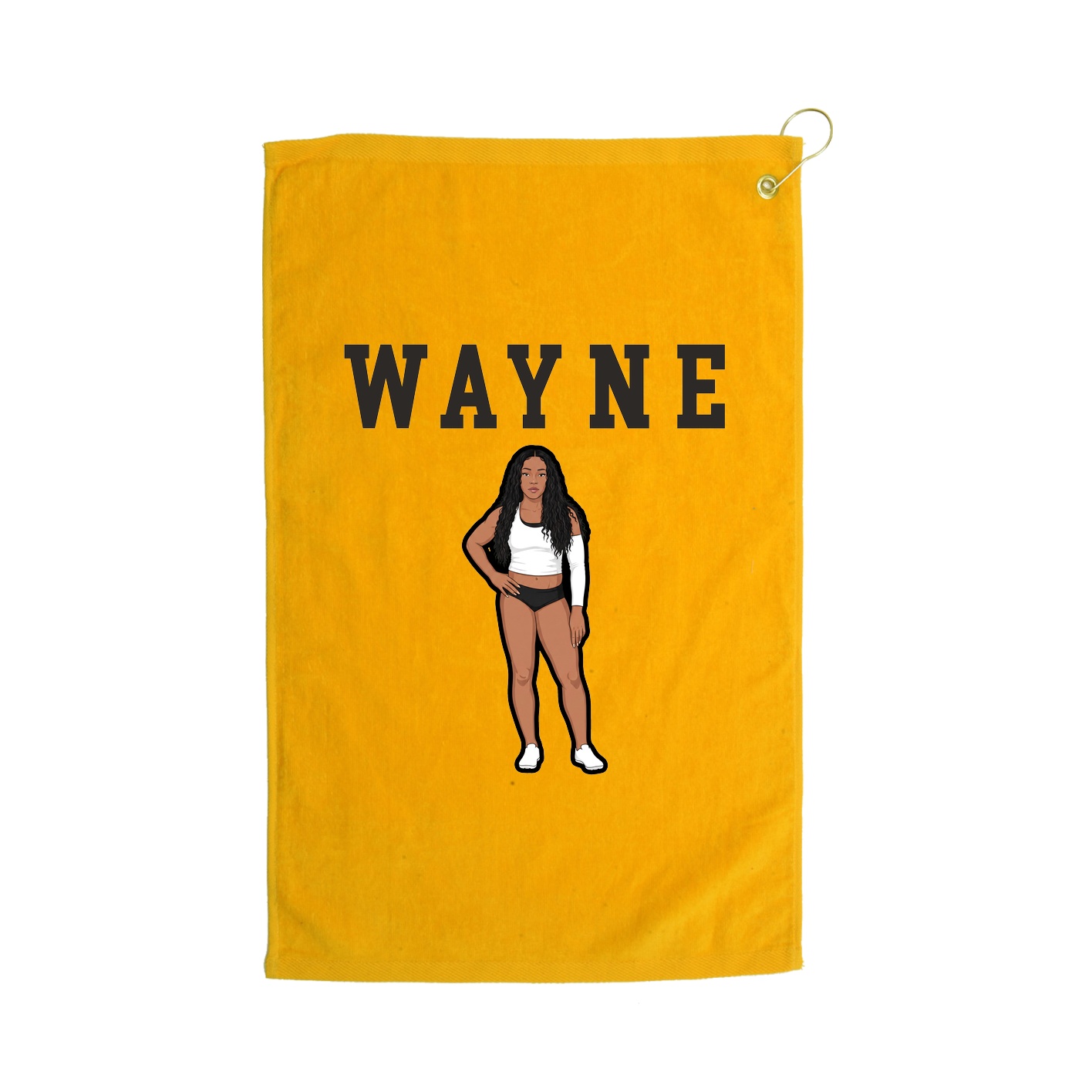 Golf Towel — Shirsey in Gold