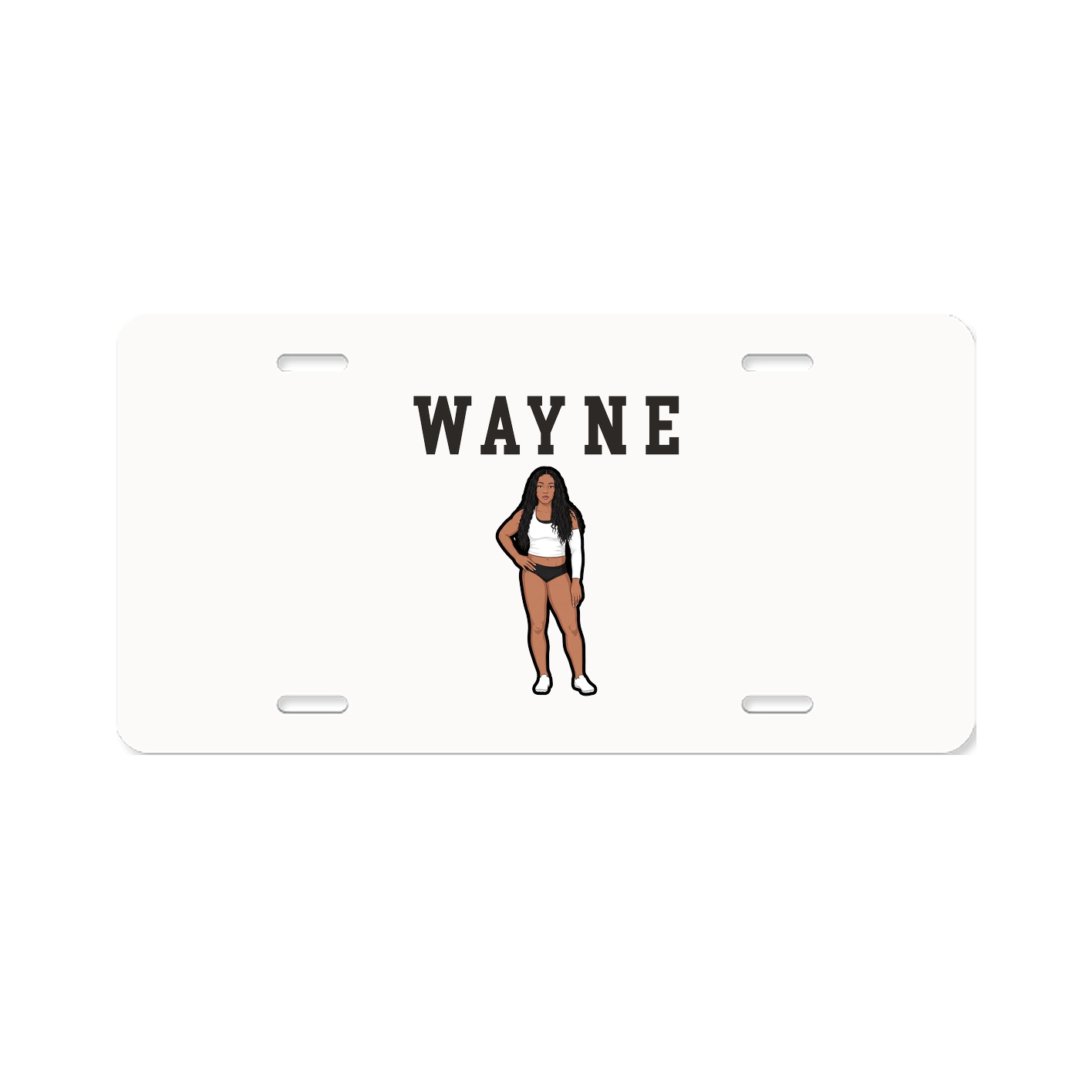 License Plate — Shirsey in Classic
