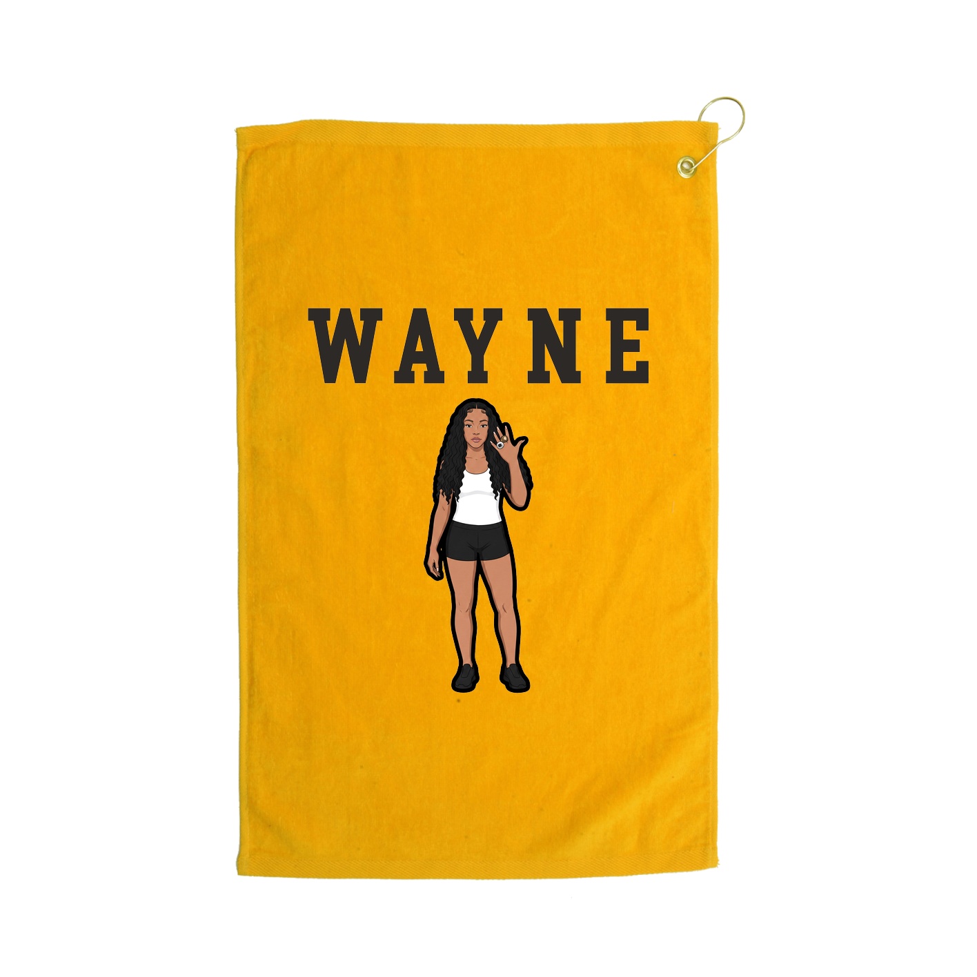 Golf Towel — Shirsey in Gold