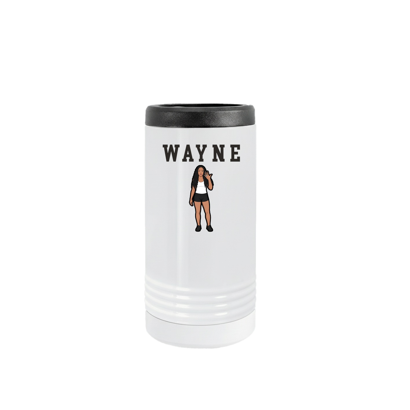 Slim Beverage Holder — Shirsey in White