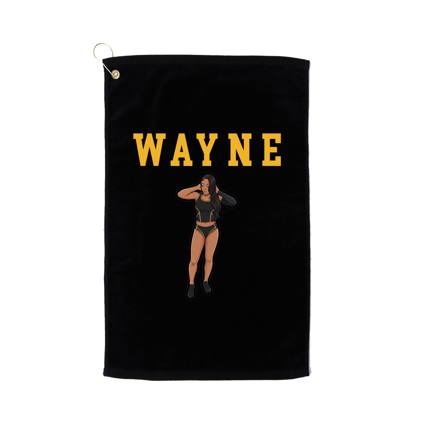 Golf Towel — Shirsey in Black