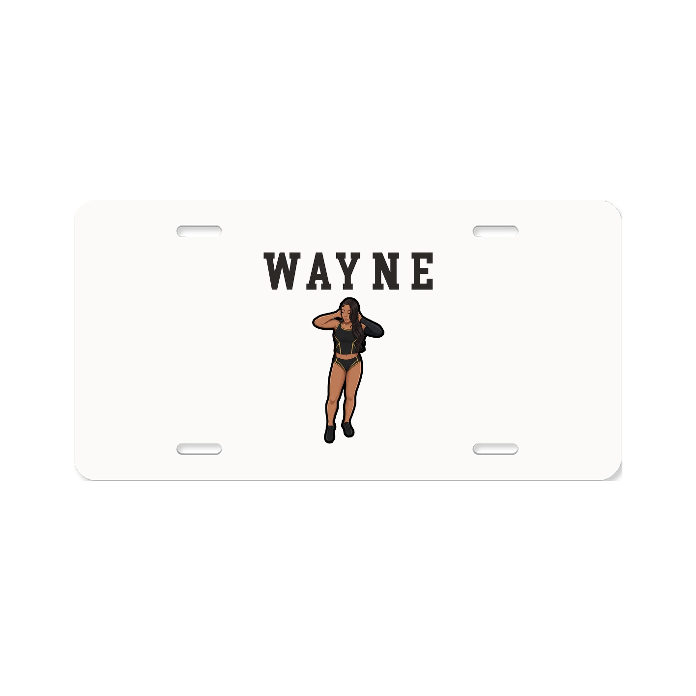 License Plate — Shirsey in Classic