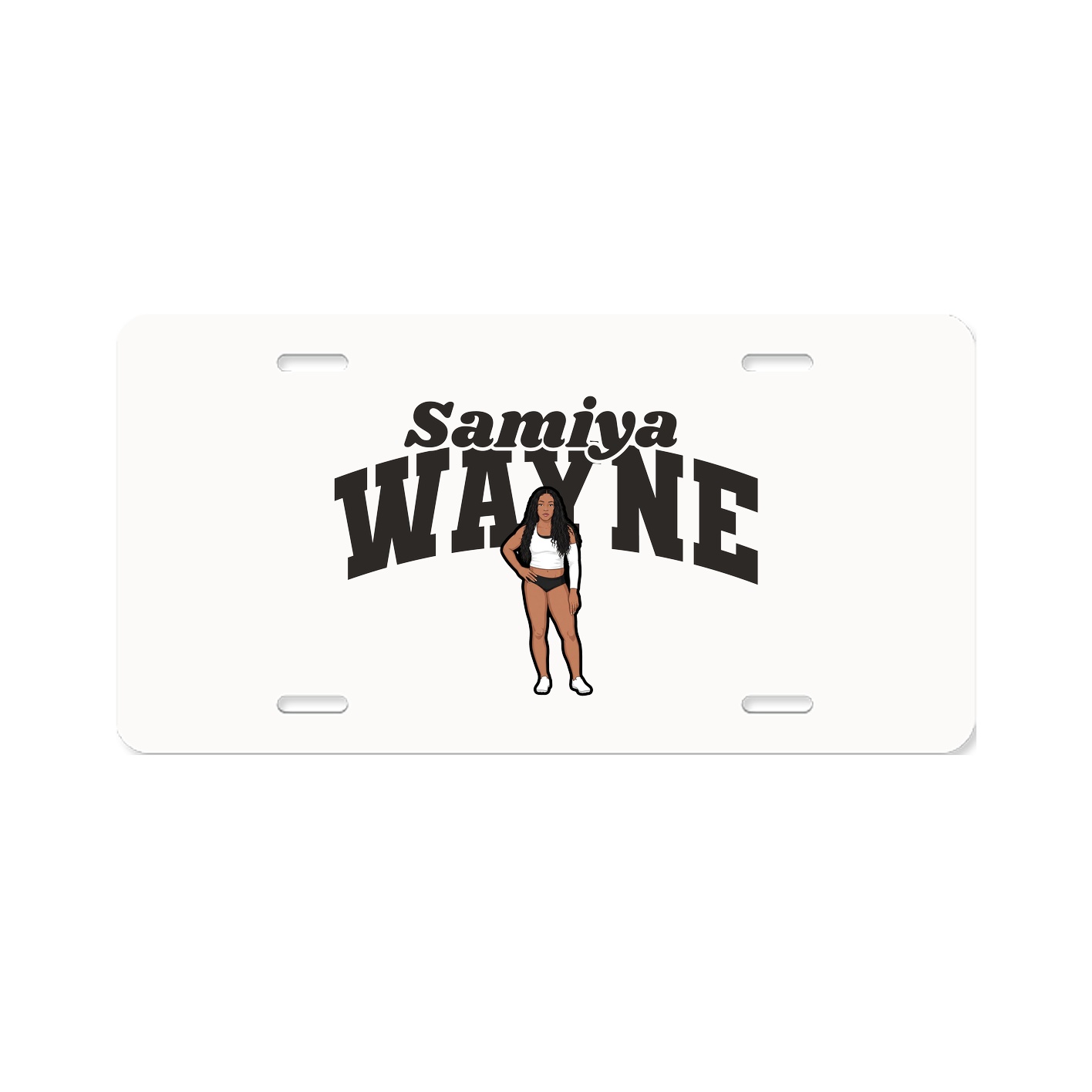 License Plate — Signature Arch in Classic