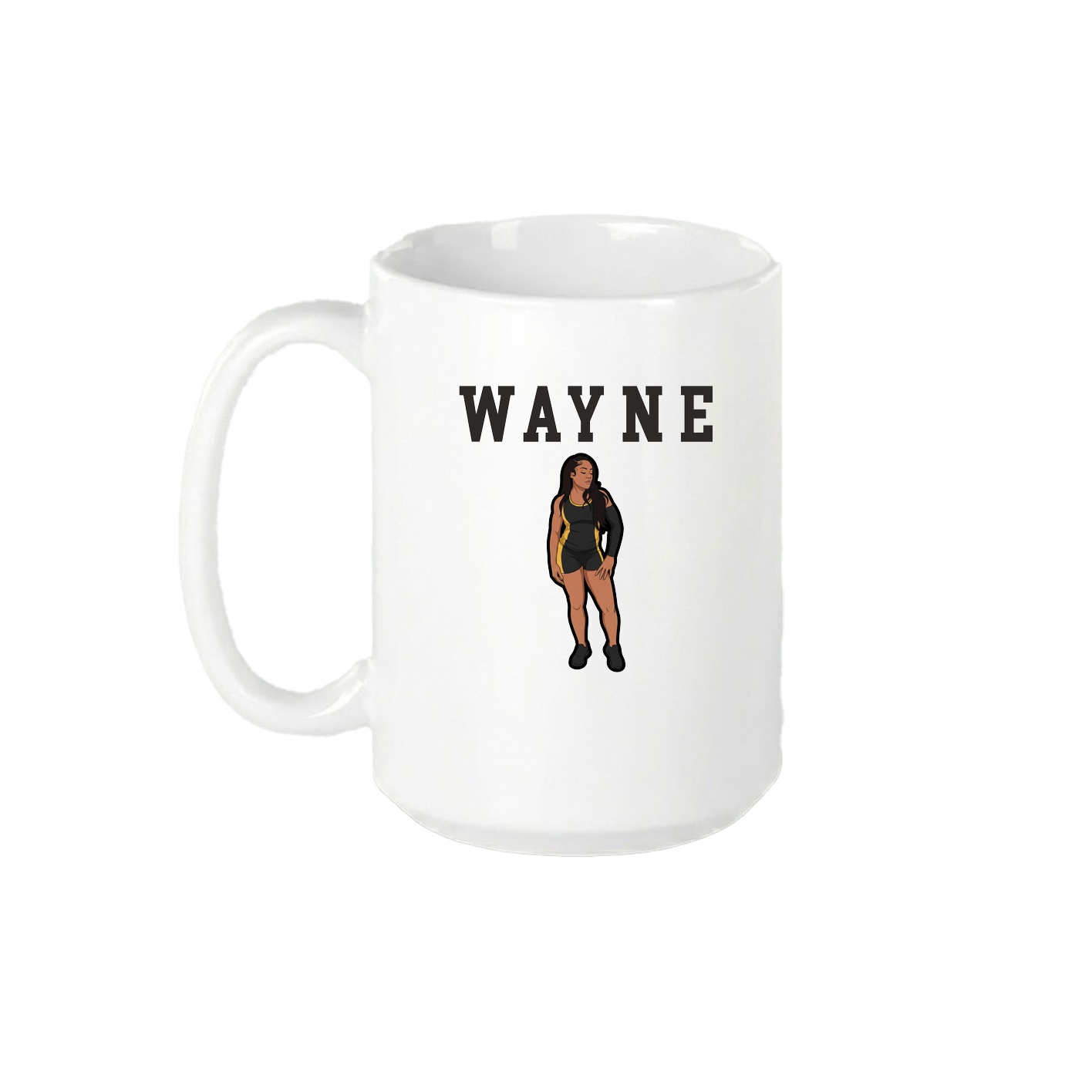 15oz Coffee Mug — Shirsey in White