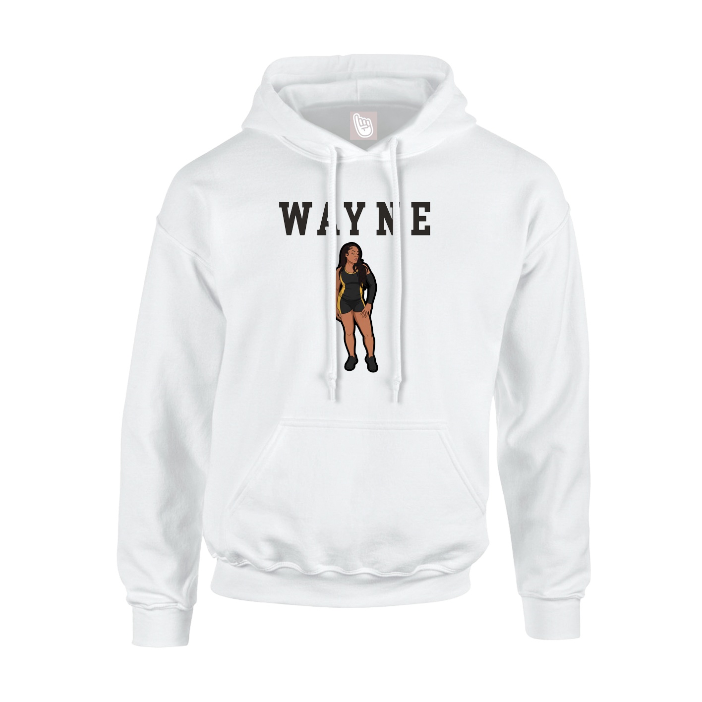 Youth Hoodie — Shirsey in White