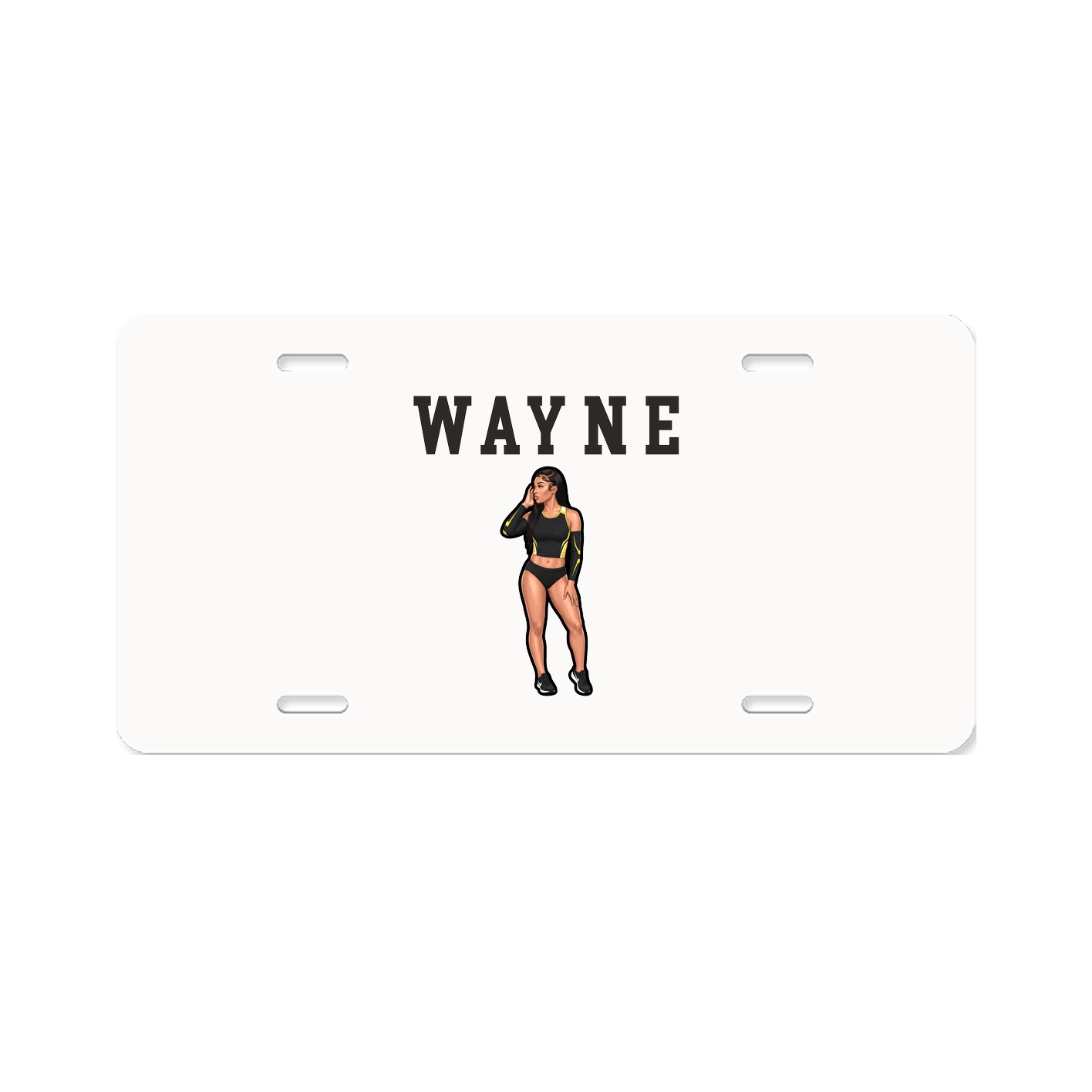License Plate — Shirsey in Classic