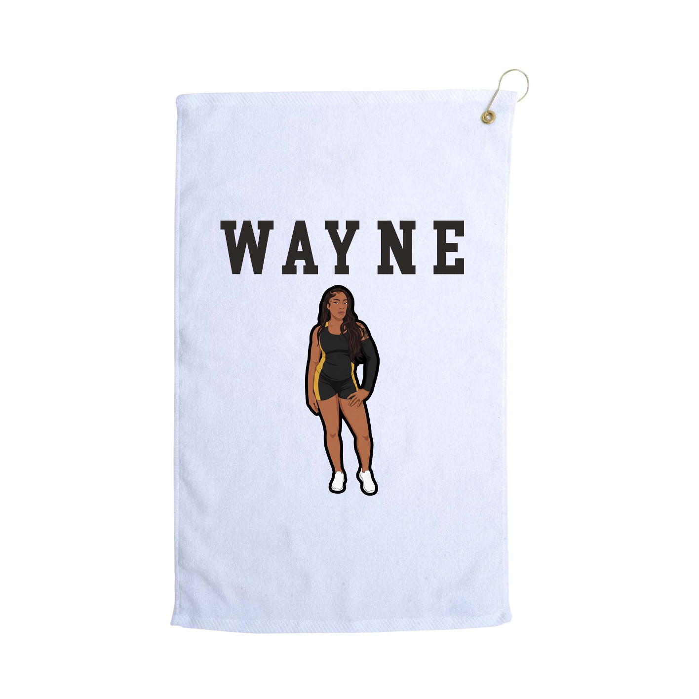 Golf Towel — Shirsey in White