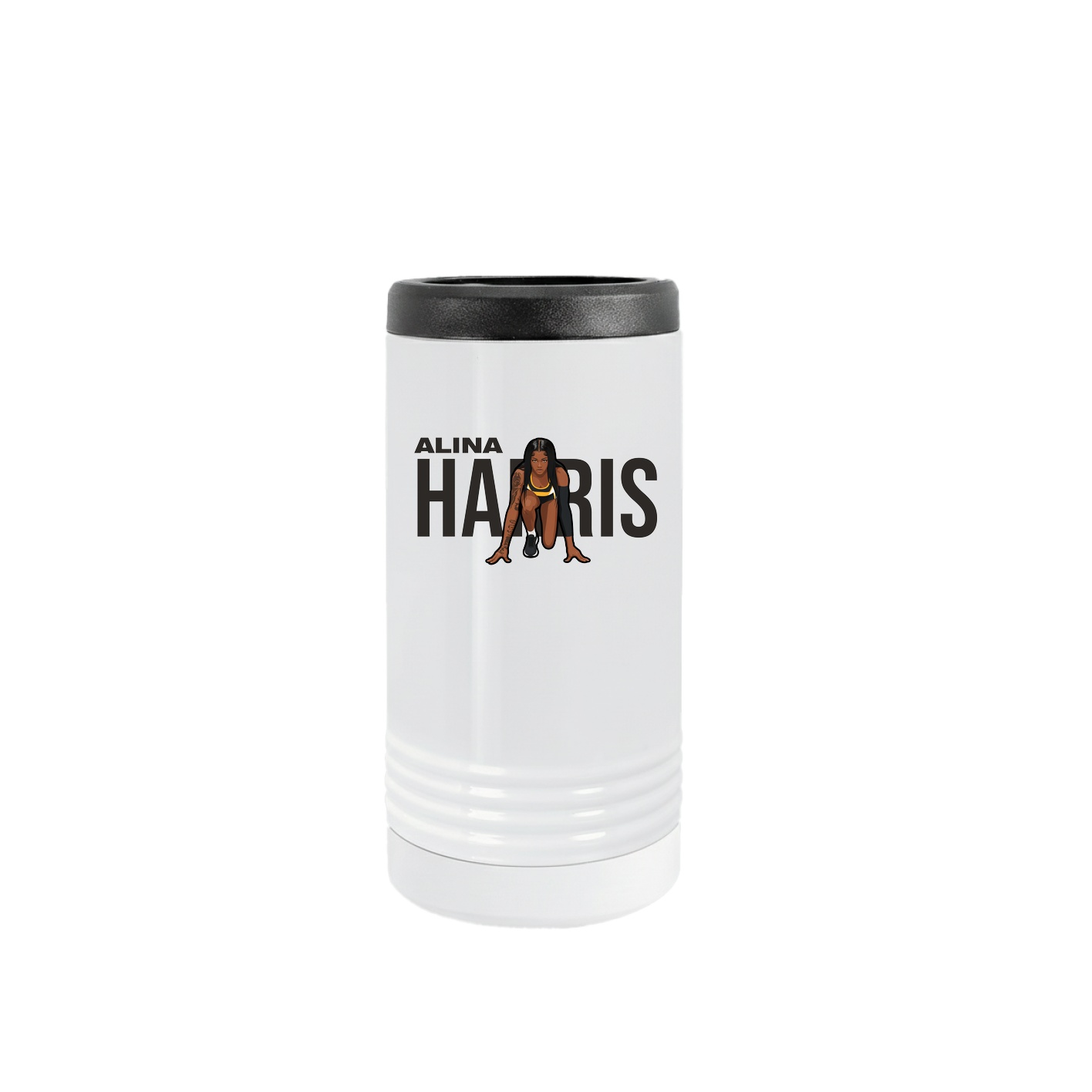 Slim Beverage Holder — Player Name in White