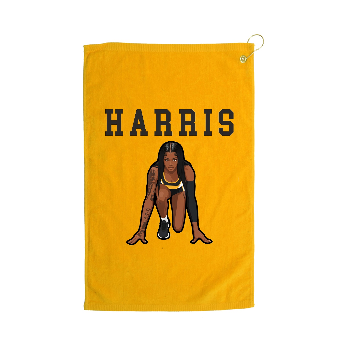 Golf Towel — Shirsey in Gold