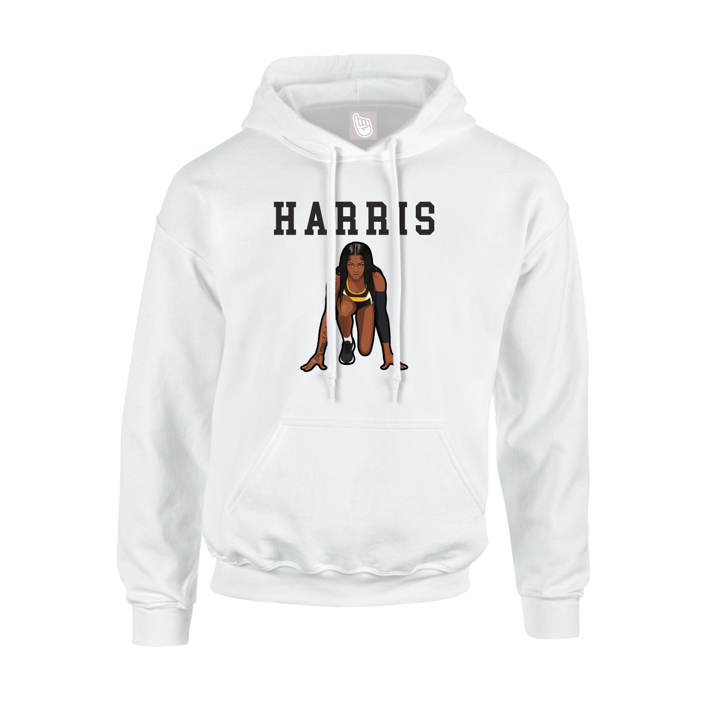 Youth Hoodie — Shirsey in White