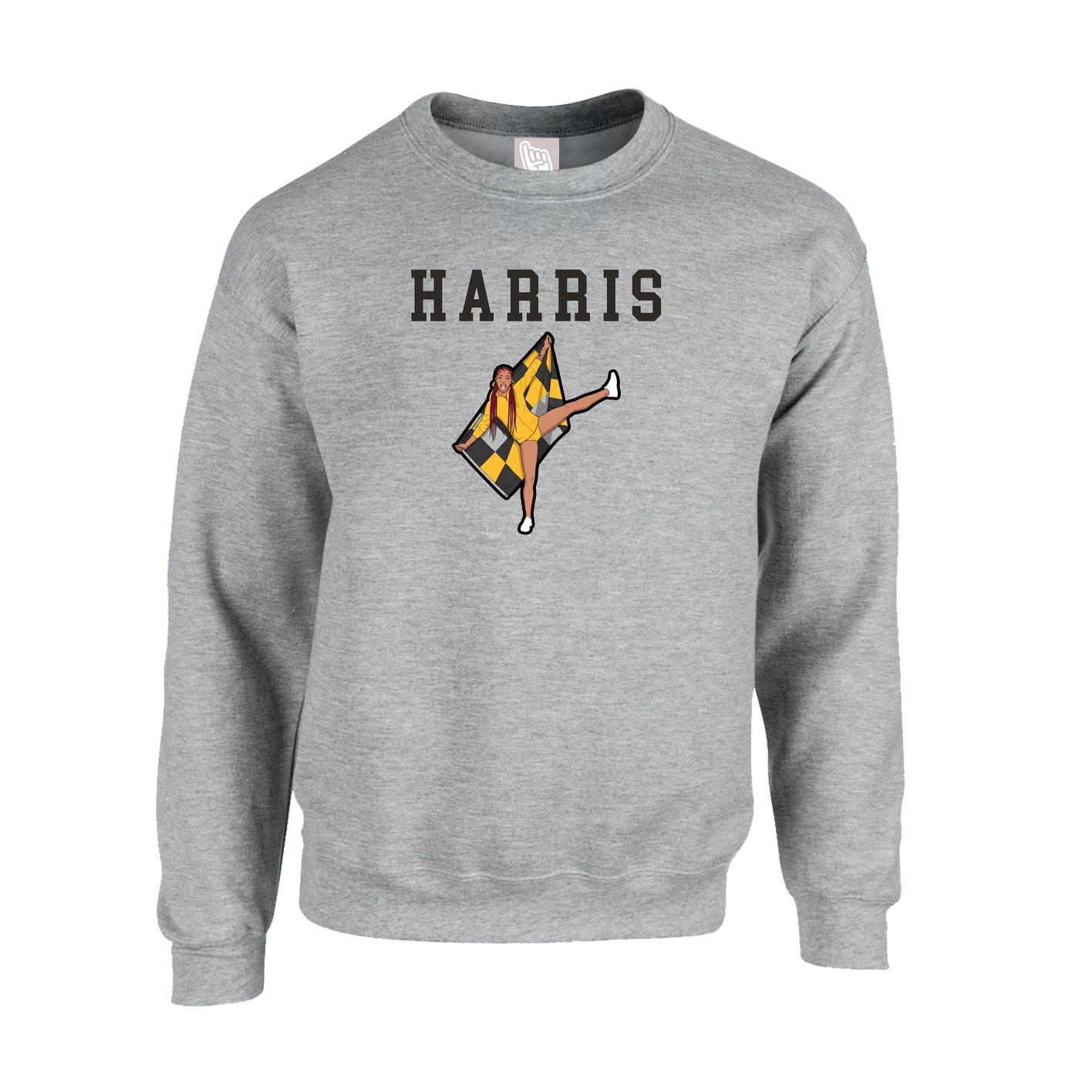 Fleece Crew — Shirsey in Grey