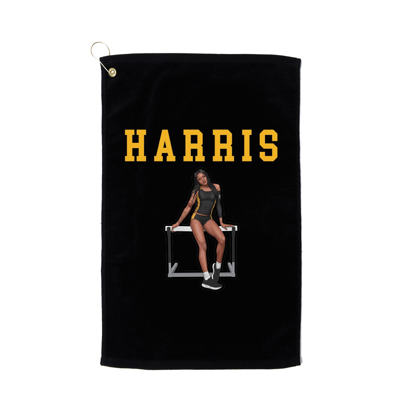 Golf Towel — Shirsey in Black