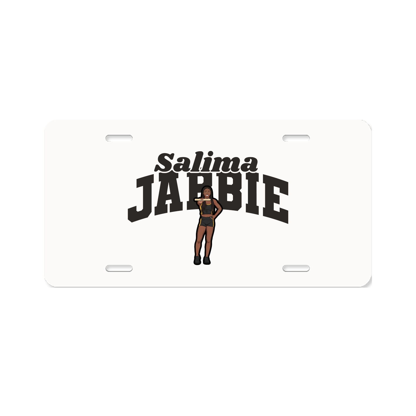 License Plate — Signature Arch in Classic