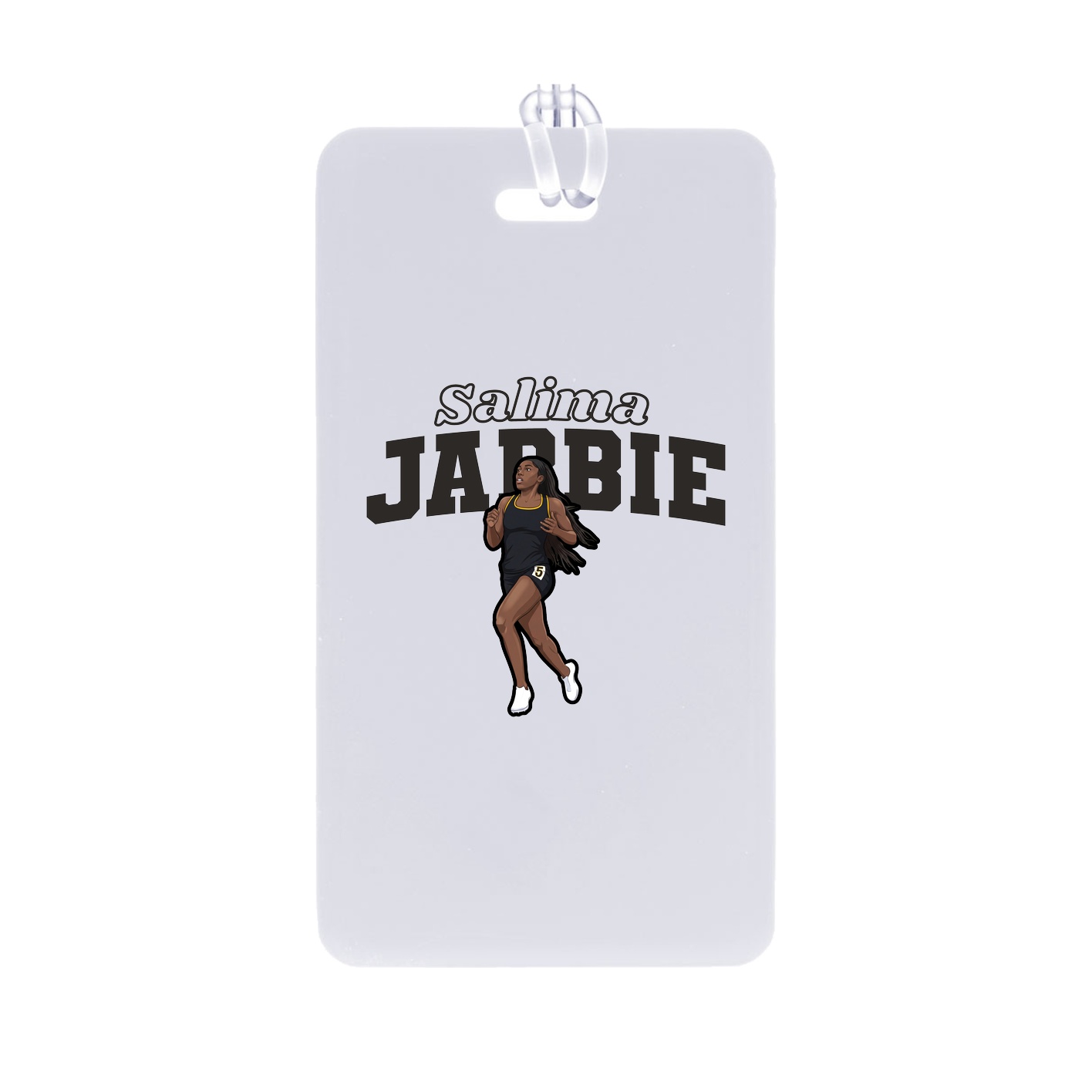 Bag Tag — Name Arch in Classic