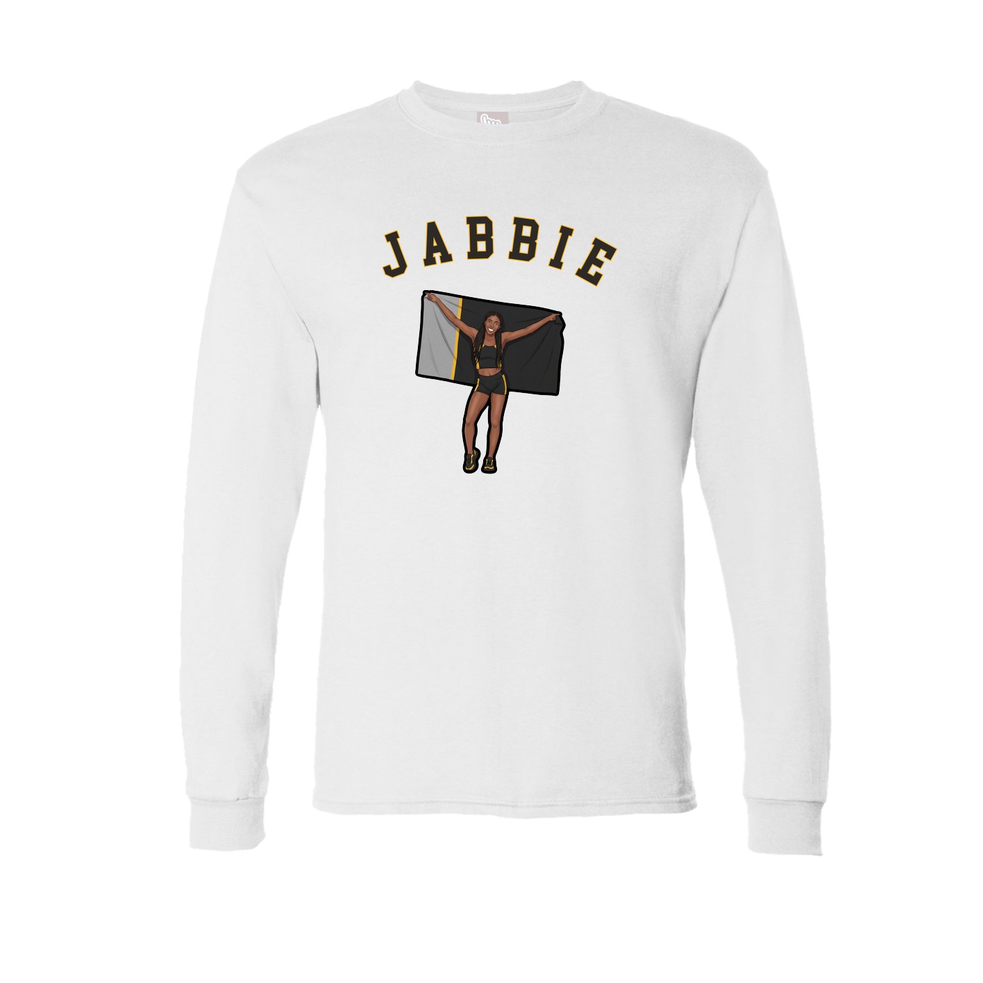 Long Sleeve Tee — Shirsey Arch in White