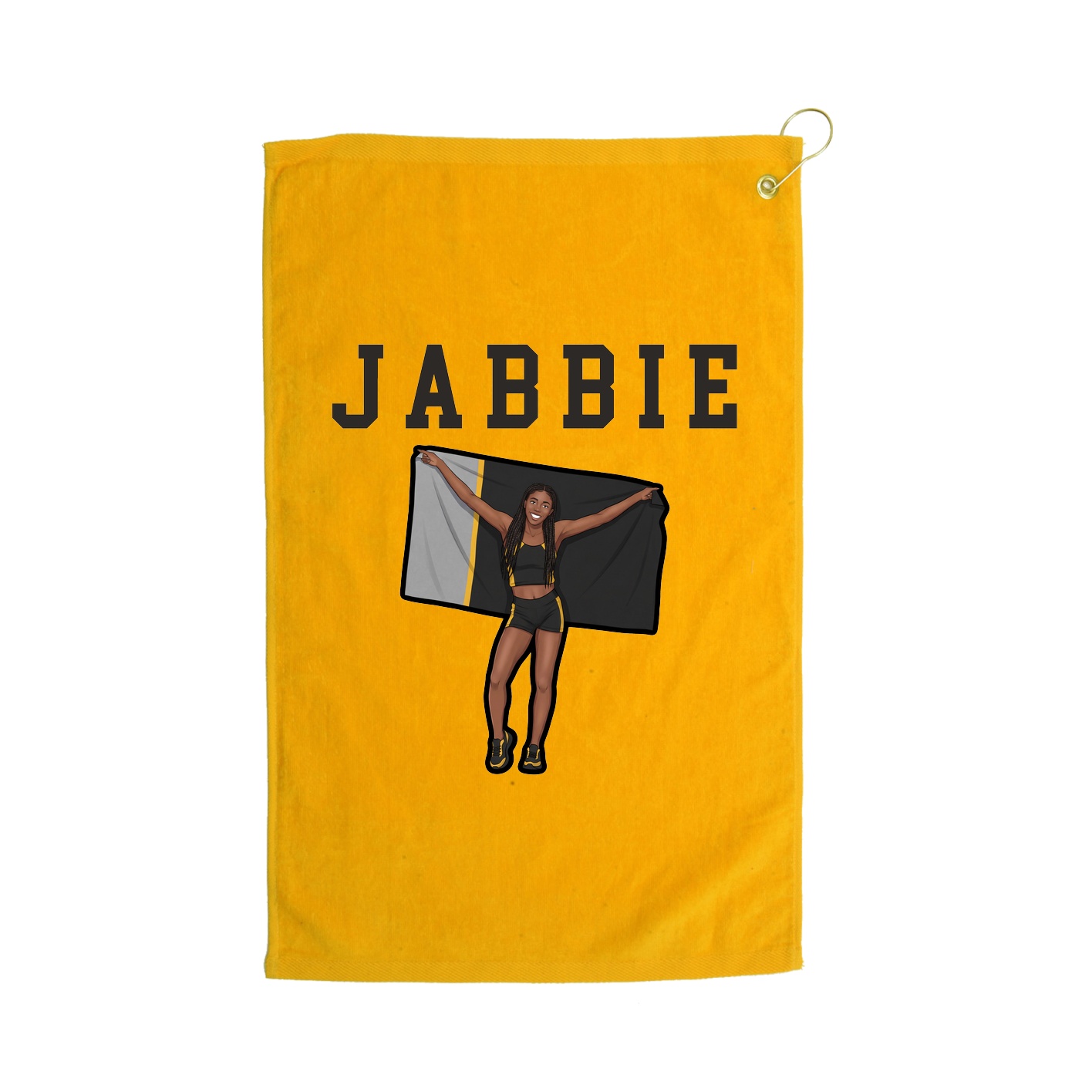 Golf Towel — Shirsey in Gold
