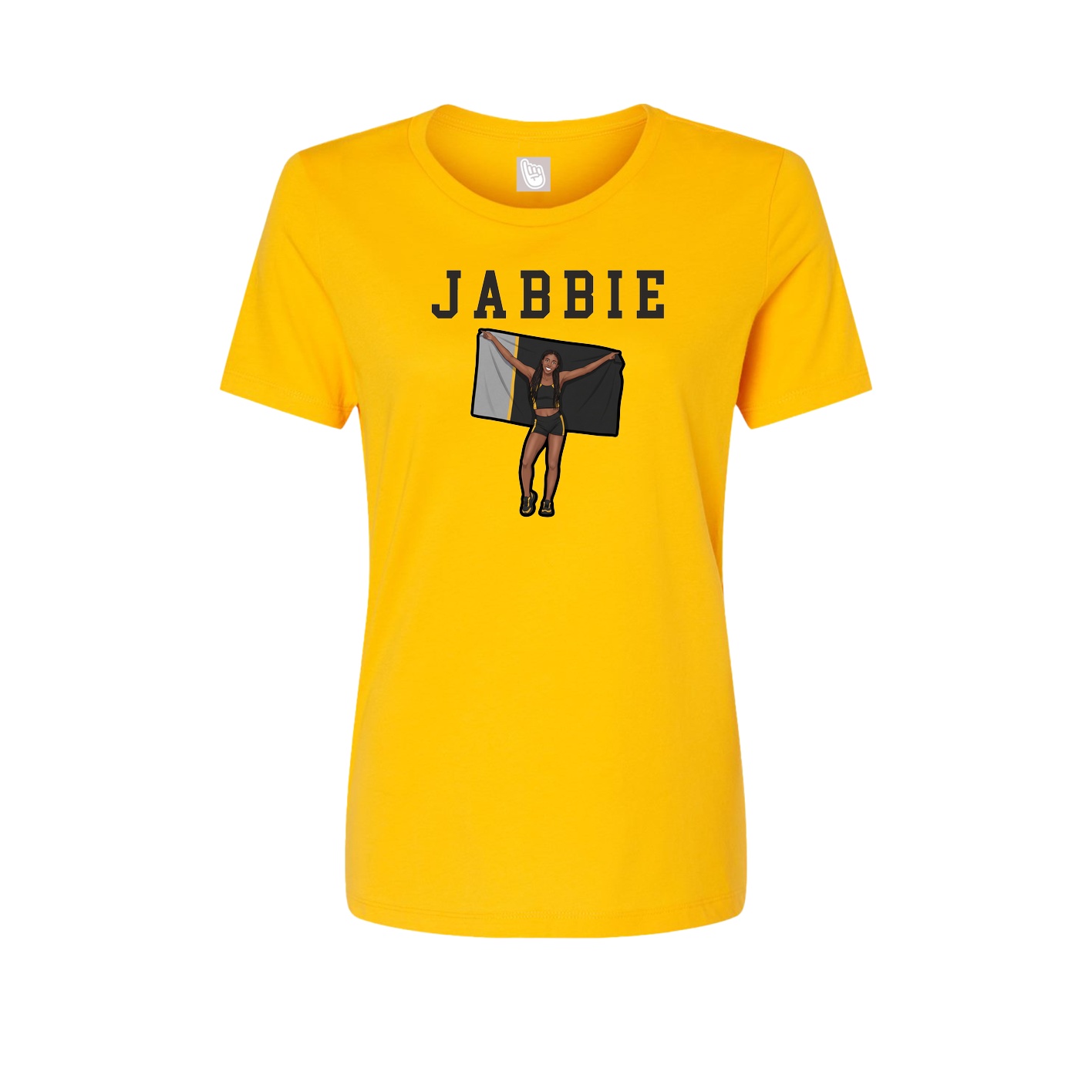 Fitted Women's Tee — Shirsey in Gold
