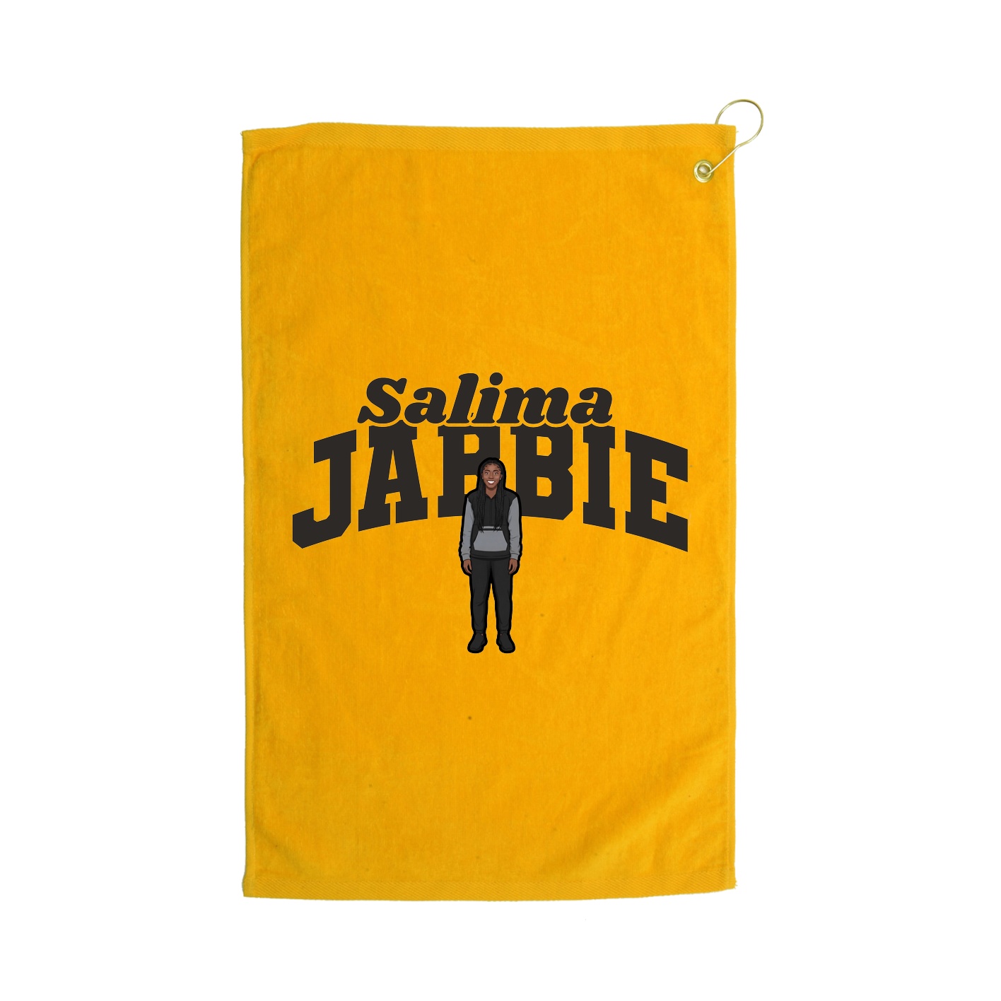 Golf Towel — Signature Arch in Gold