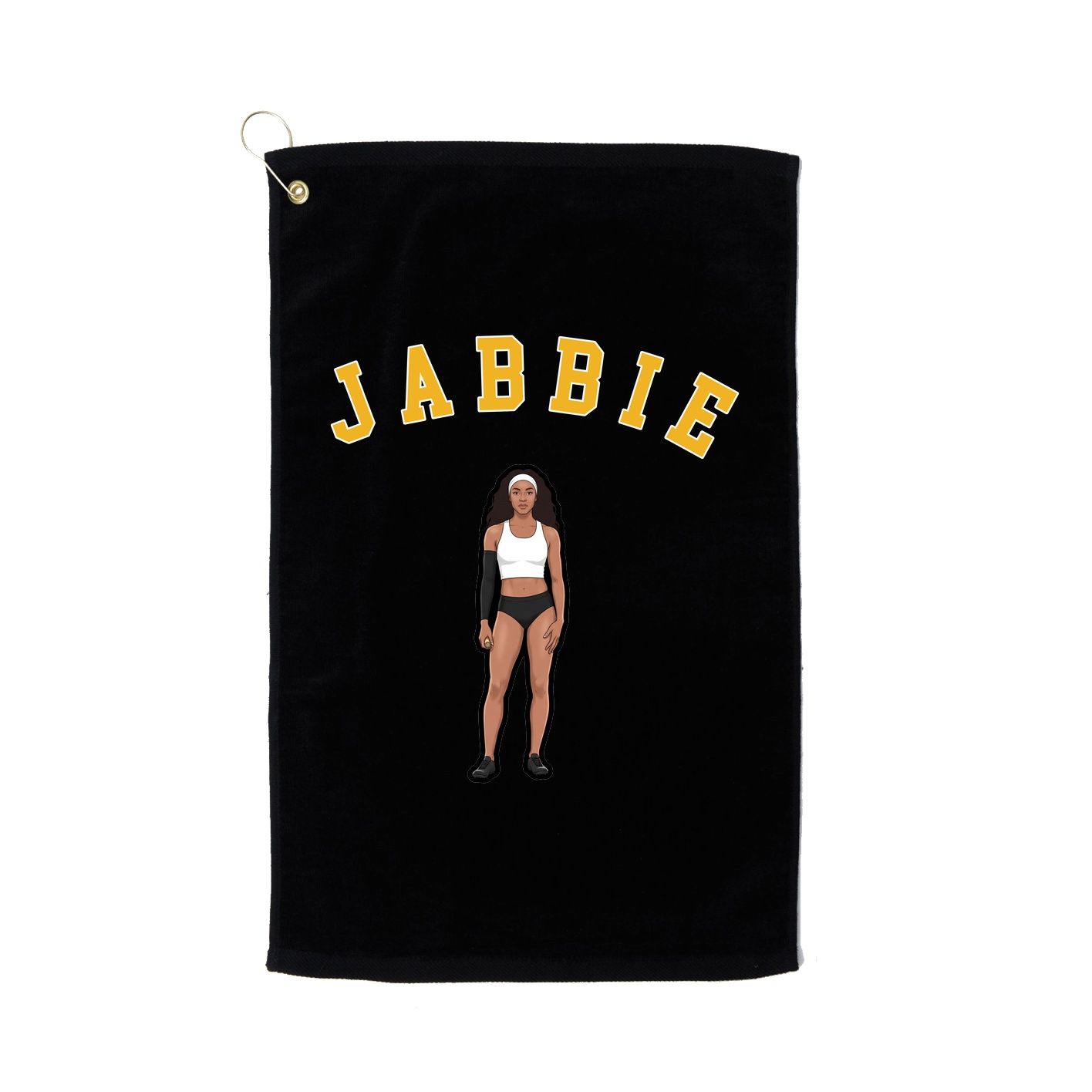 Golf Towel — Shirsey Arch in Black
