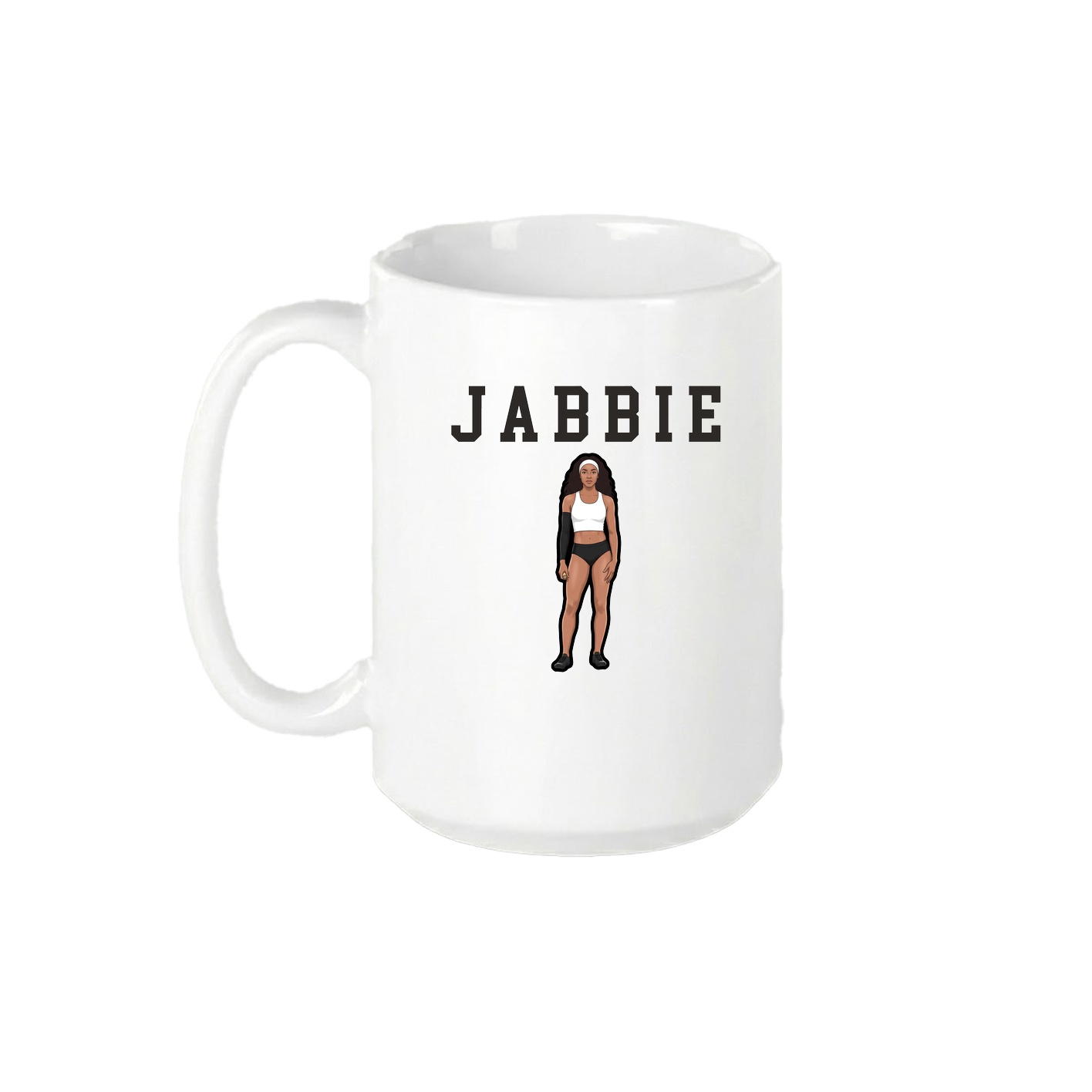 15oz Coffee Mug — Shirsey in White
