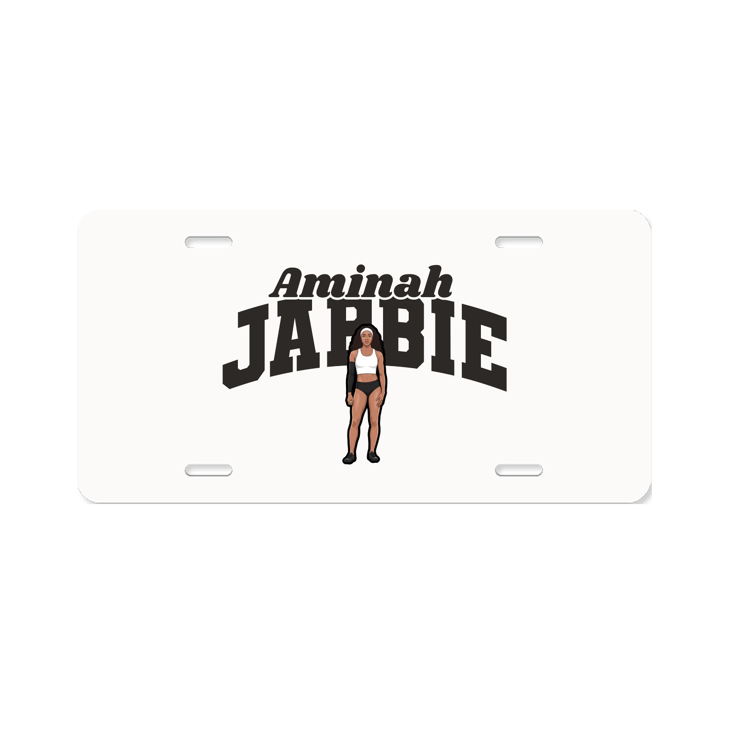 License Plate — Signature Arch in Classic