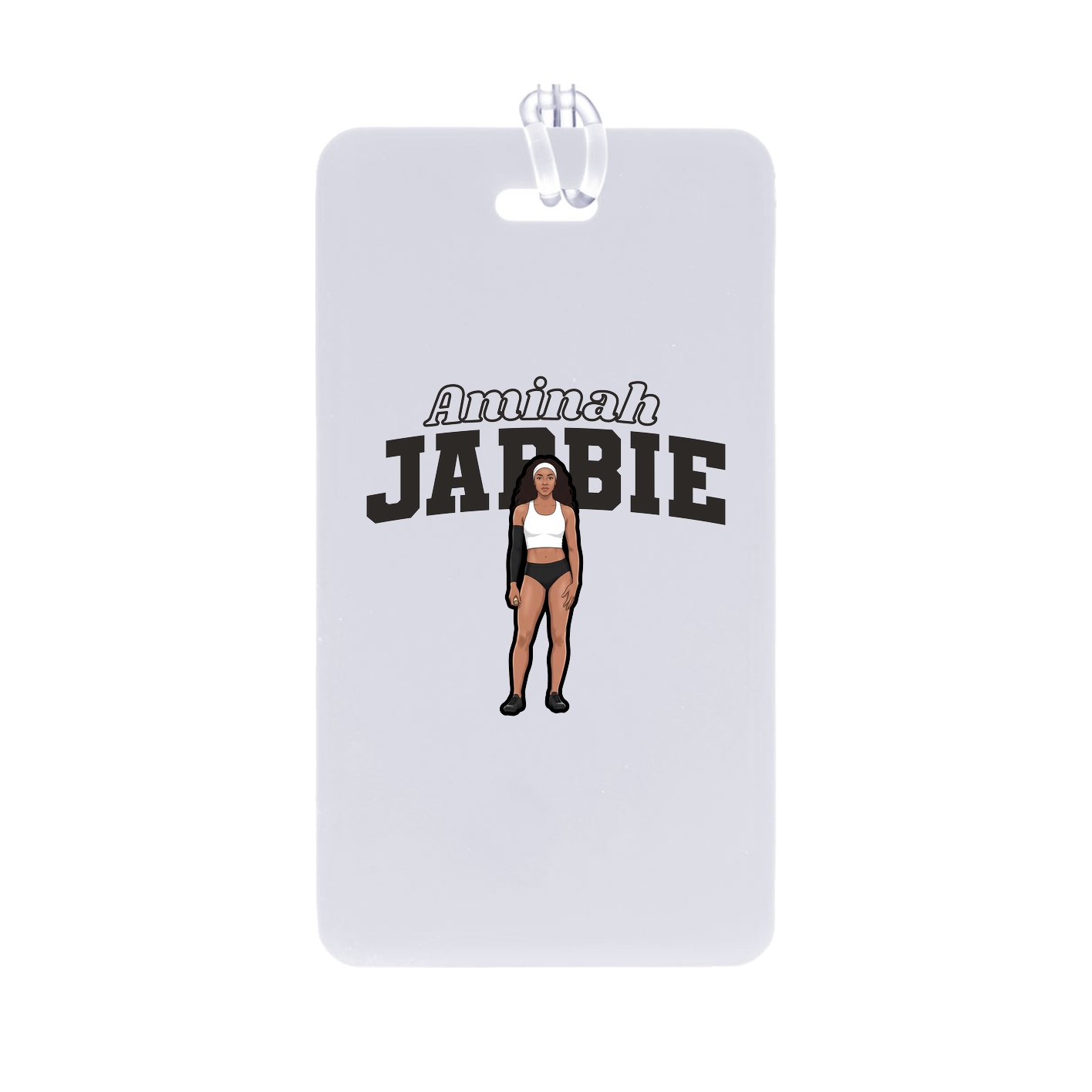 Bag Tag — Name Arch in Classic
