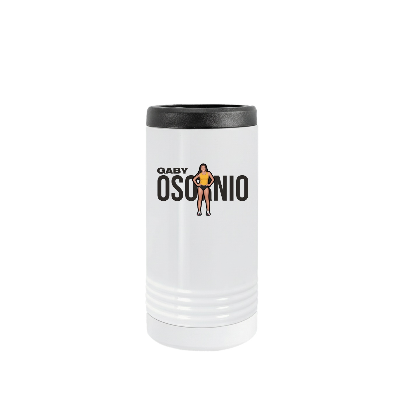 Slim Beverage Holder — Player Name in White