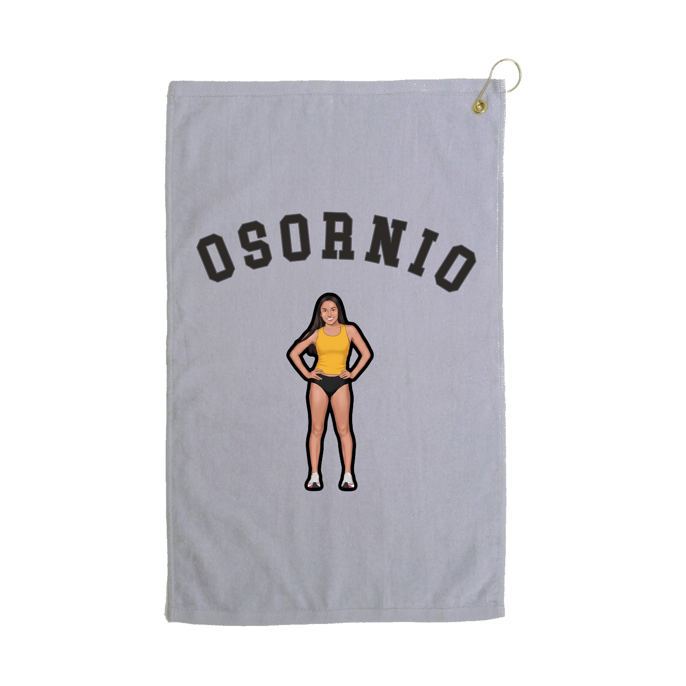 Golf Towel — Shirsey Arch in Grey