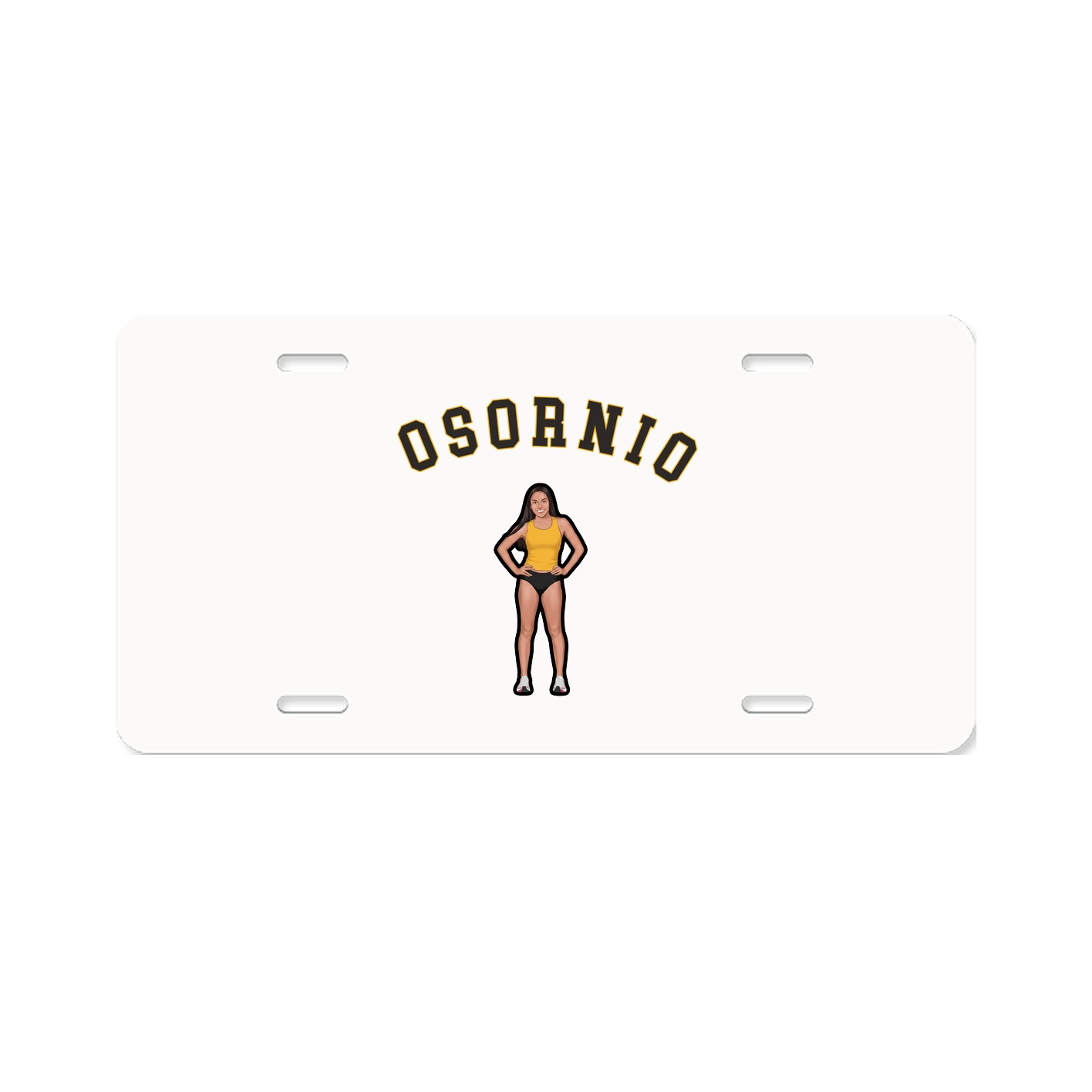 License Plate — Shirsey Arch in Classic